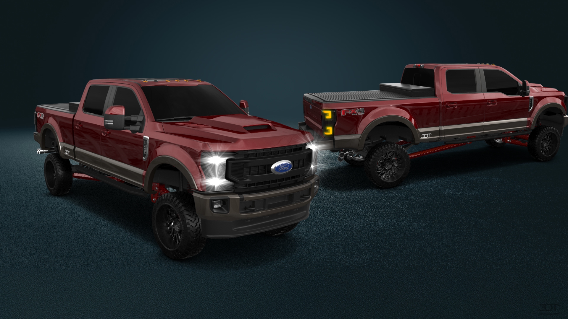 Ford F-250 4 Door pickup truck 2021