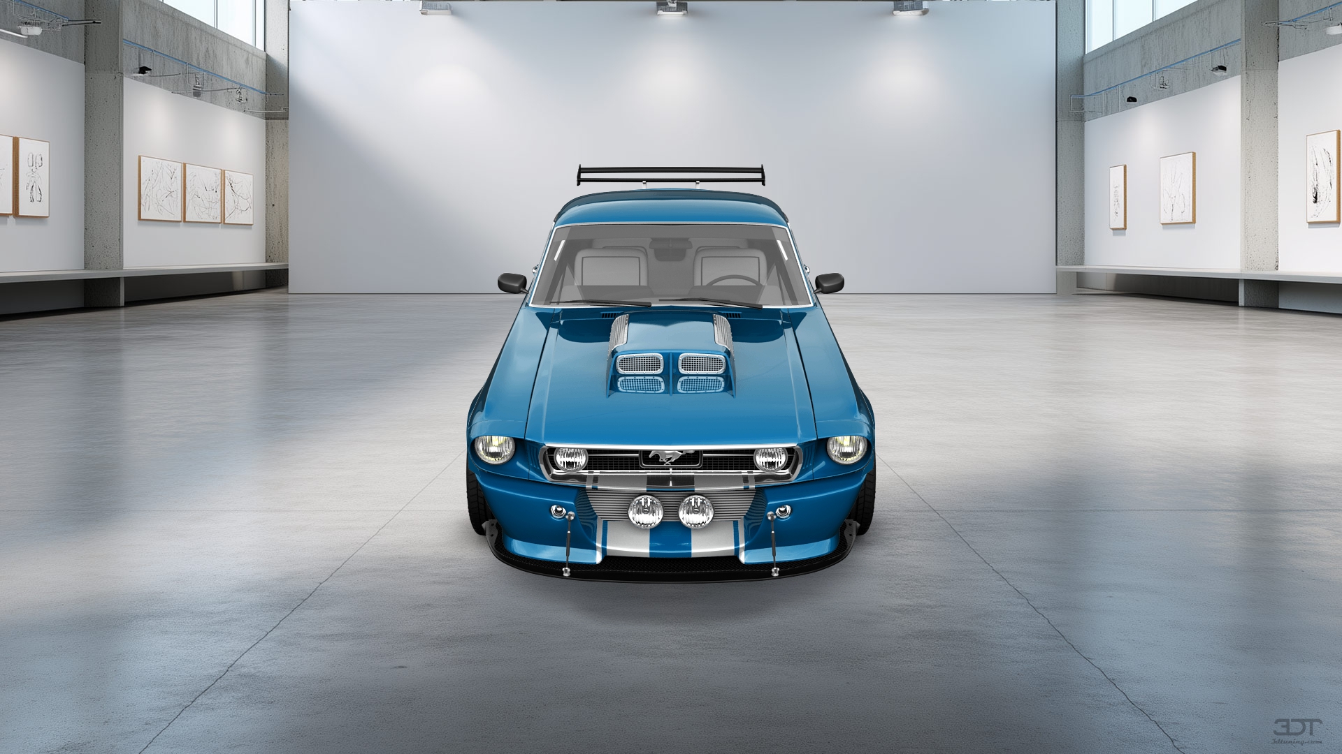 Mustang GT500 2 Door Coupe 1968 tuning