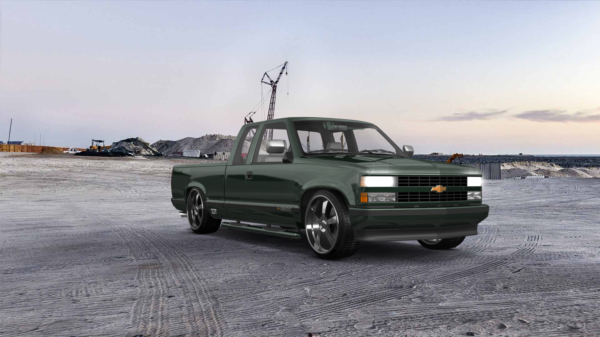 Chevrolet K2500 Extended Cab Pickup 1989