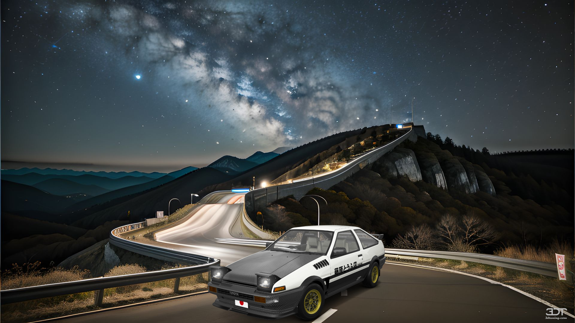 Toyota AE86 3 Door Hatchback 1985 Images
