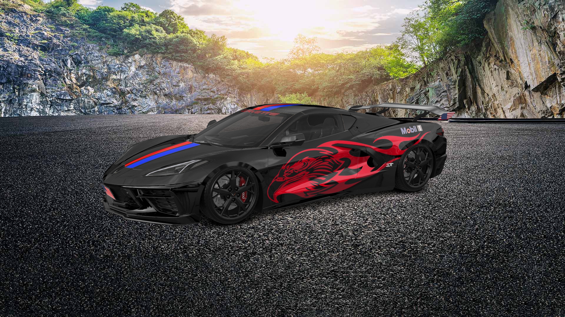 Chevrolet Corvette 2 door targa top 2020 tuning