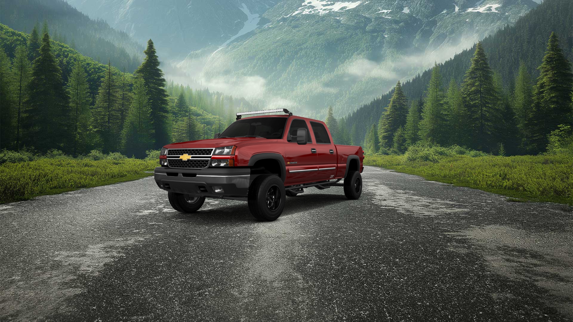 Chevrolet Silverado 2500 HD Long Box 4 Door pickup truck 2002