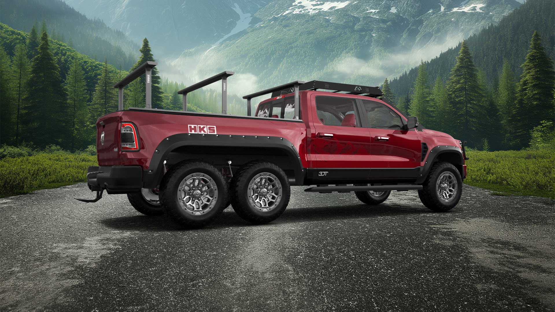 Dodge Ram Hennessey Mammoth 6X6 Truck 2021 tuning