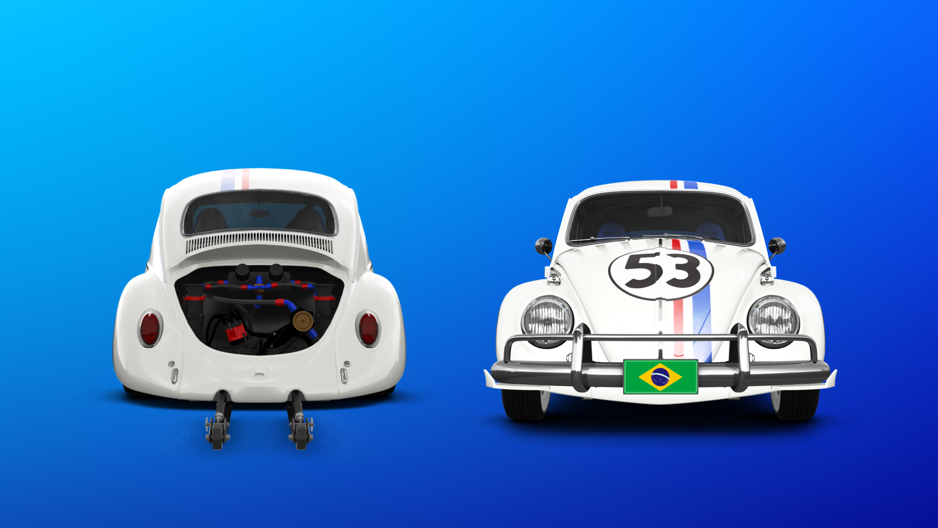 Volkswagen Beetle Saloon 1964 tuning