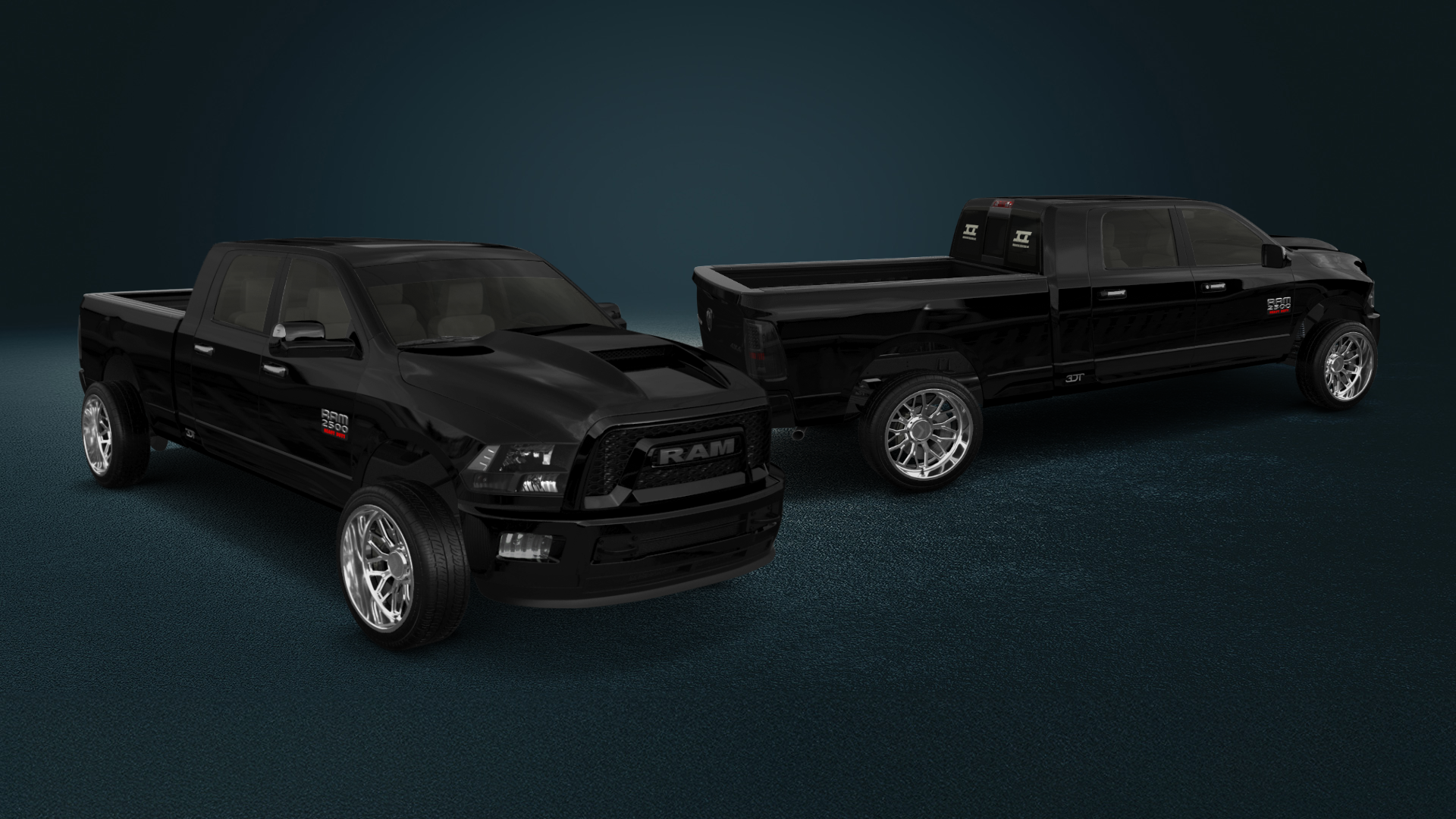 Dodge Ram 2500 Mega Cab 6.4 ft box 4 Door pickup truck 2010