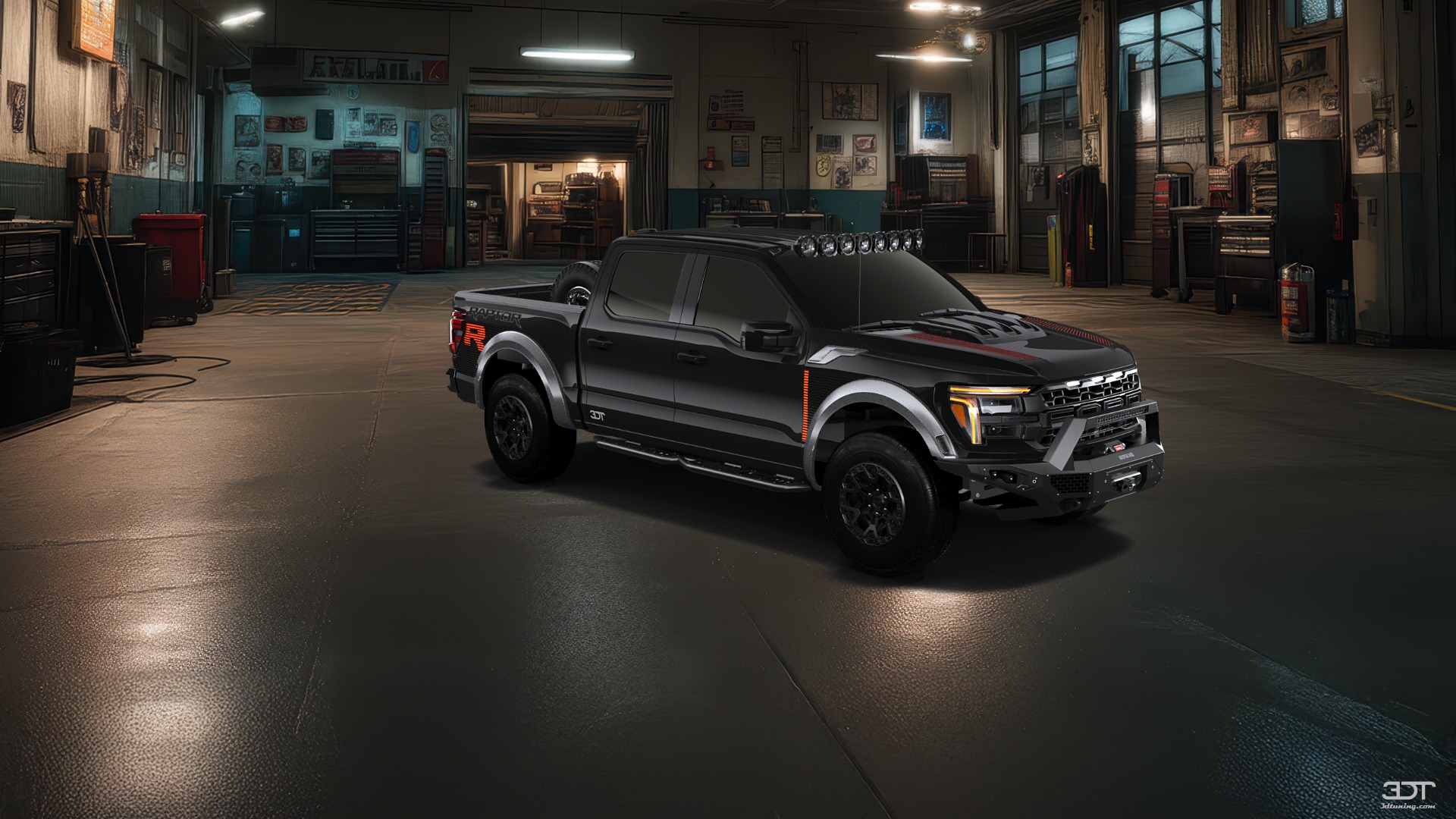 Ford F-150 Raptor 4 Door pickup truck 2024 tuning