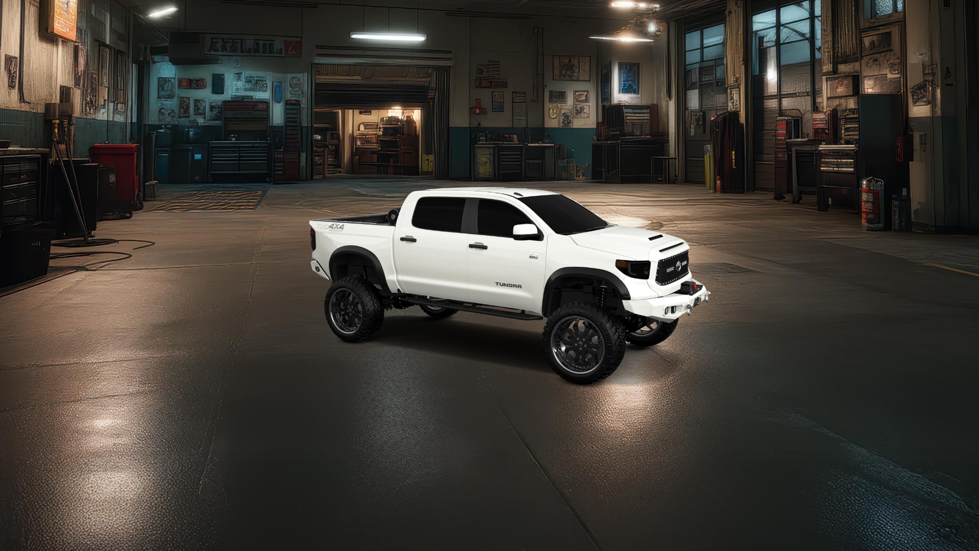 Toyota Tundra 4 Door pickup truck 2018 tuning