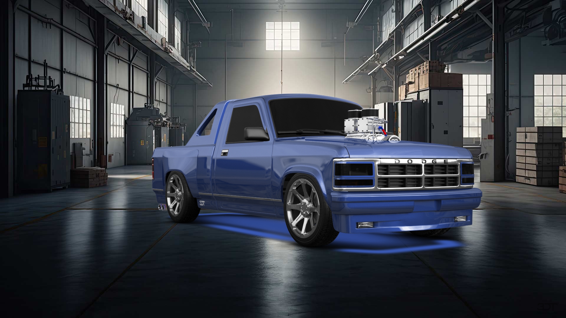 Dodge Dakota Regular Cab 2 Door pickup truck 1987 tuning