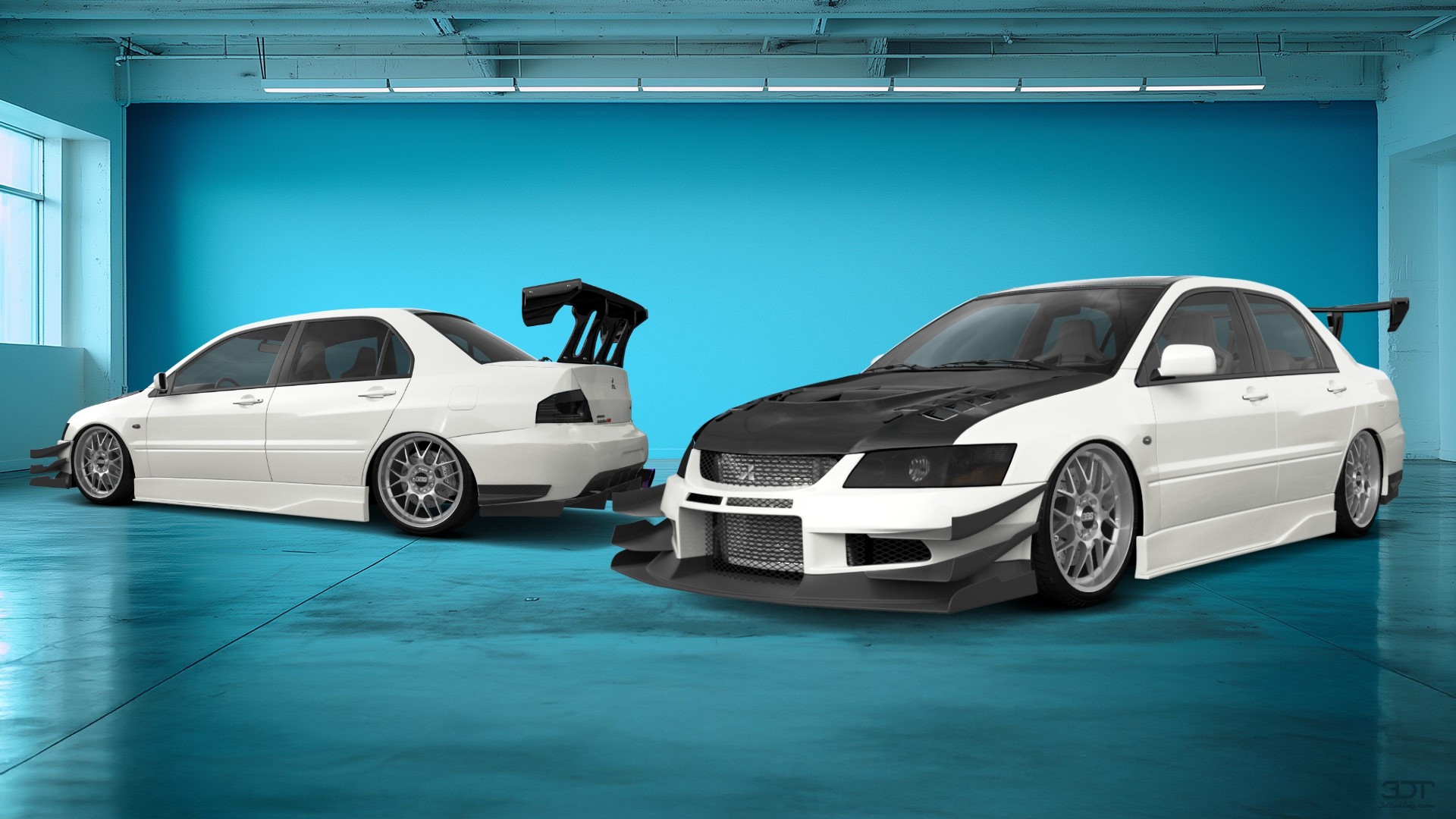 Mitsubishi Lancer Evo IX 4 Door Saloon 2005 tuning