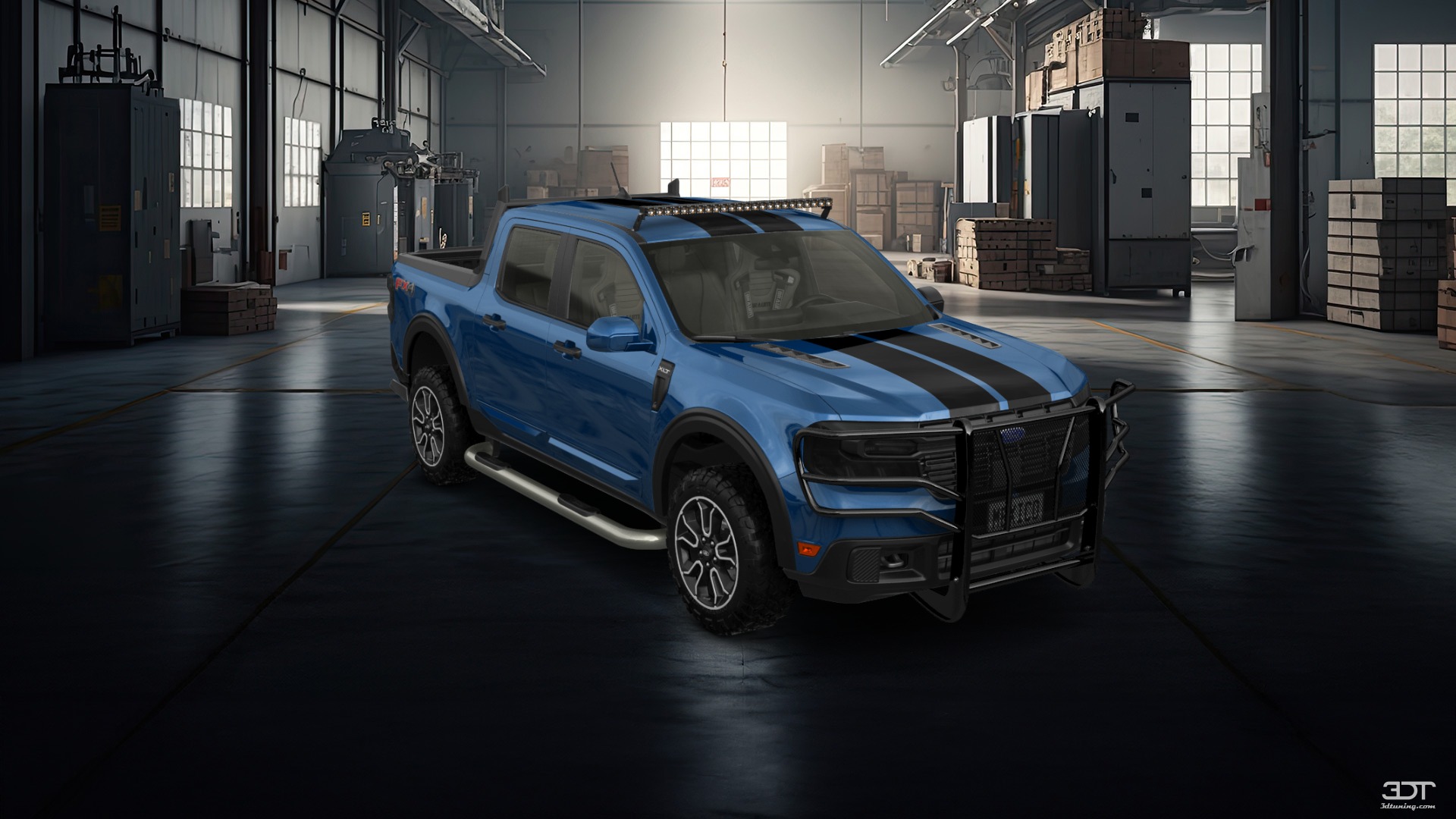Ford Maverick 4 Door pickup truck 2022 tuning
