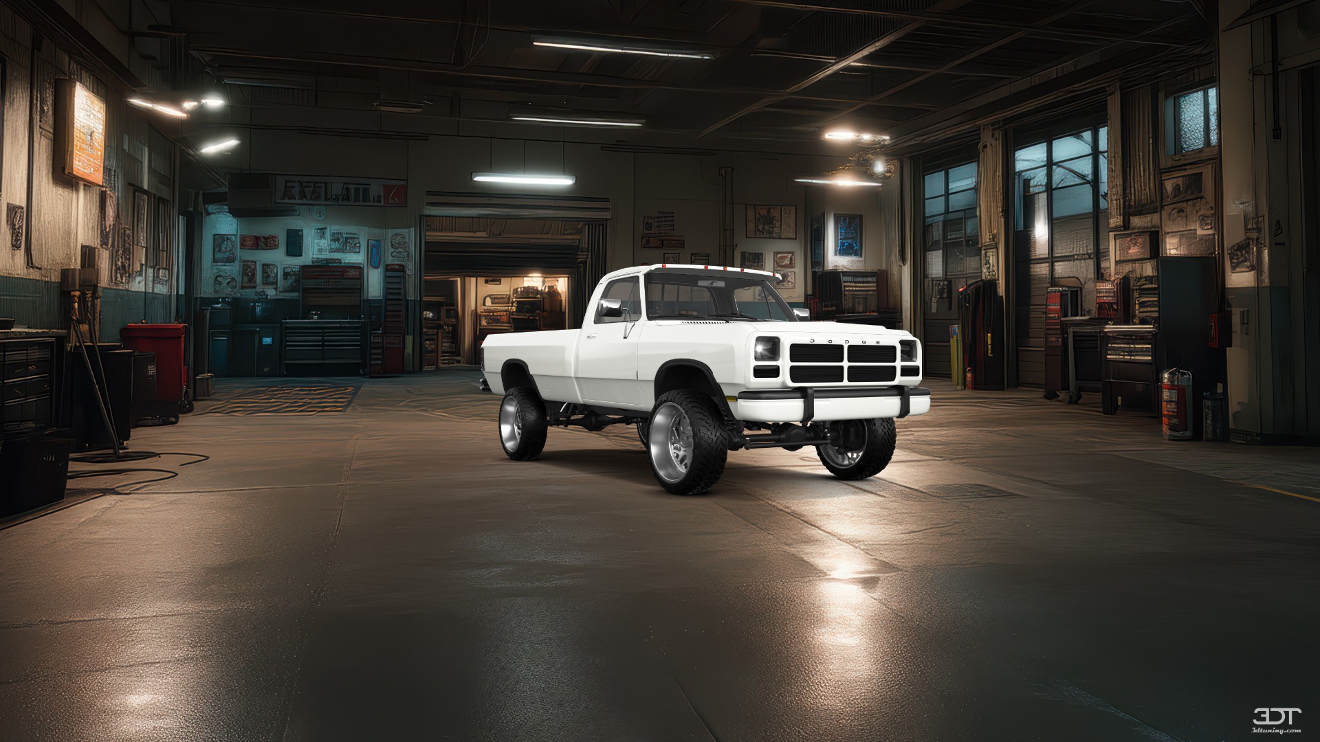 Dodge Ram 2 Door pickup truck 1991 tuning