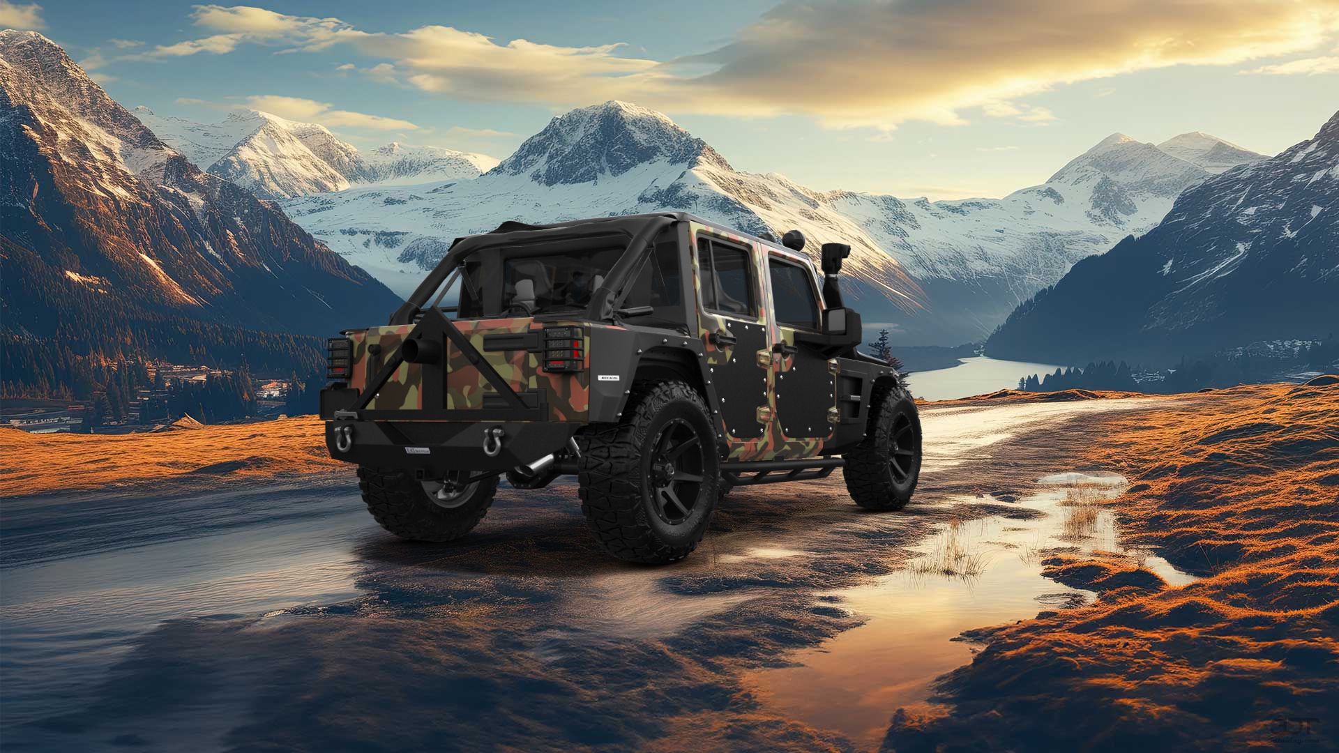 Jeep Wrangler Unlimited JK Rubicon Recon 4 Door SUV 2017