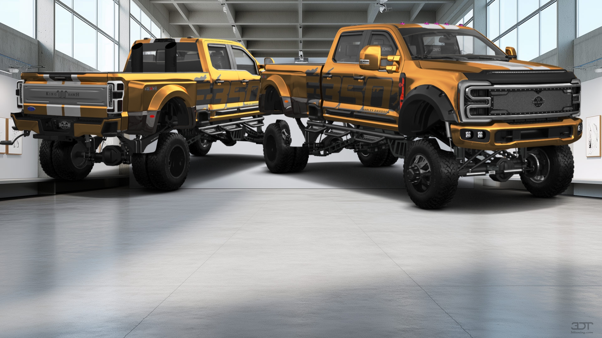 Ford F-350 DRW Crew Cab 4 Door pickup truck 2023 tuning
