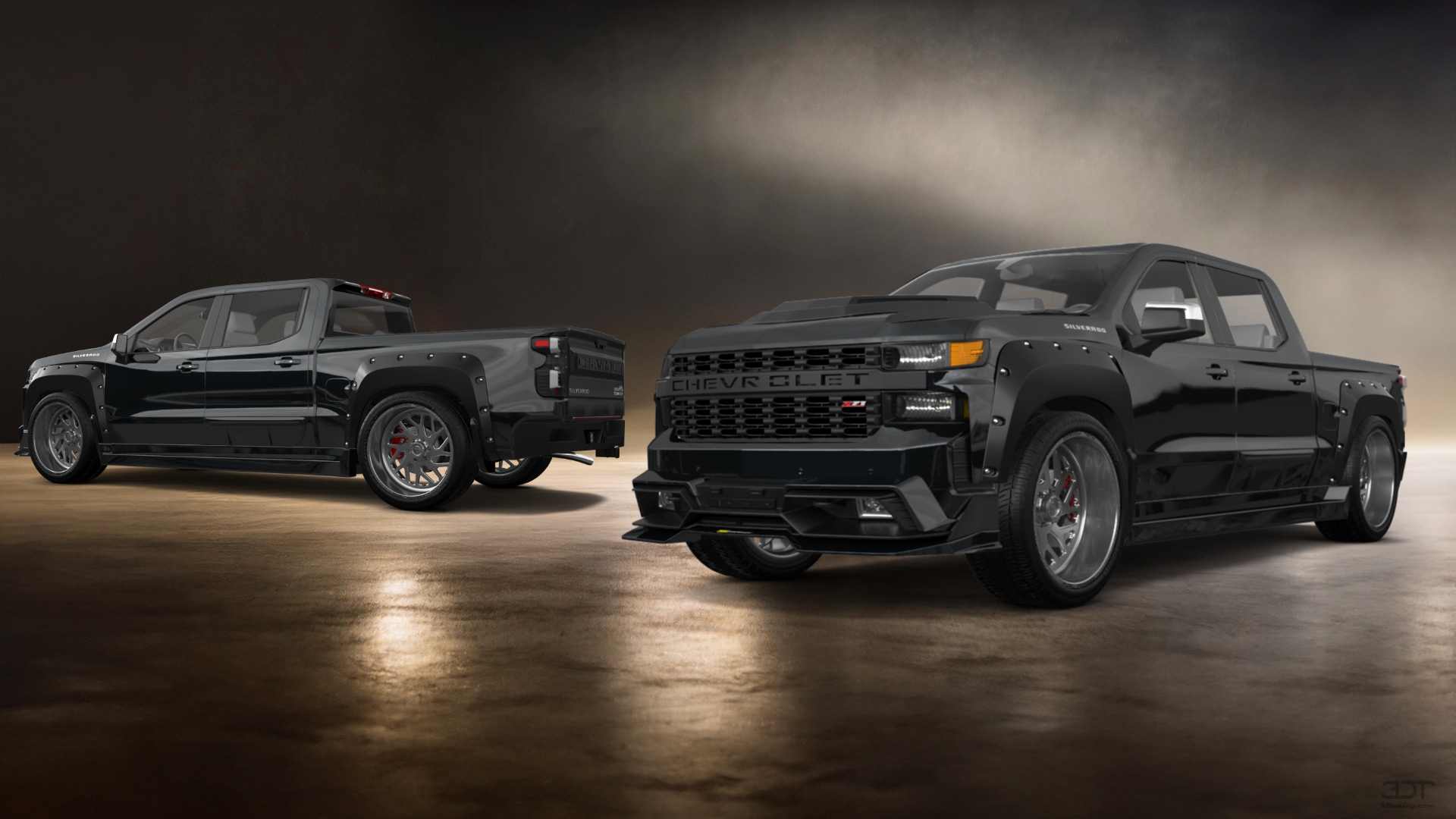 Chevrolet Silverado 1500 4 Door pickup truck 2019 tuning