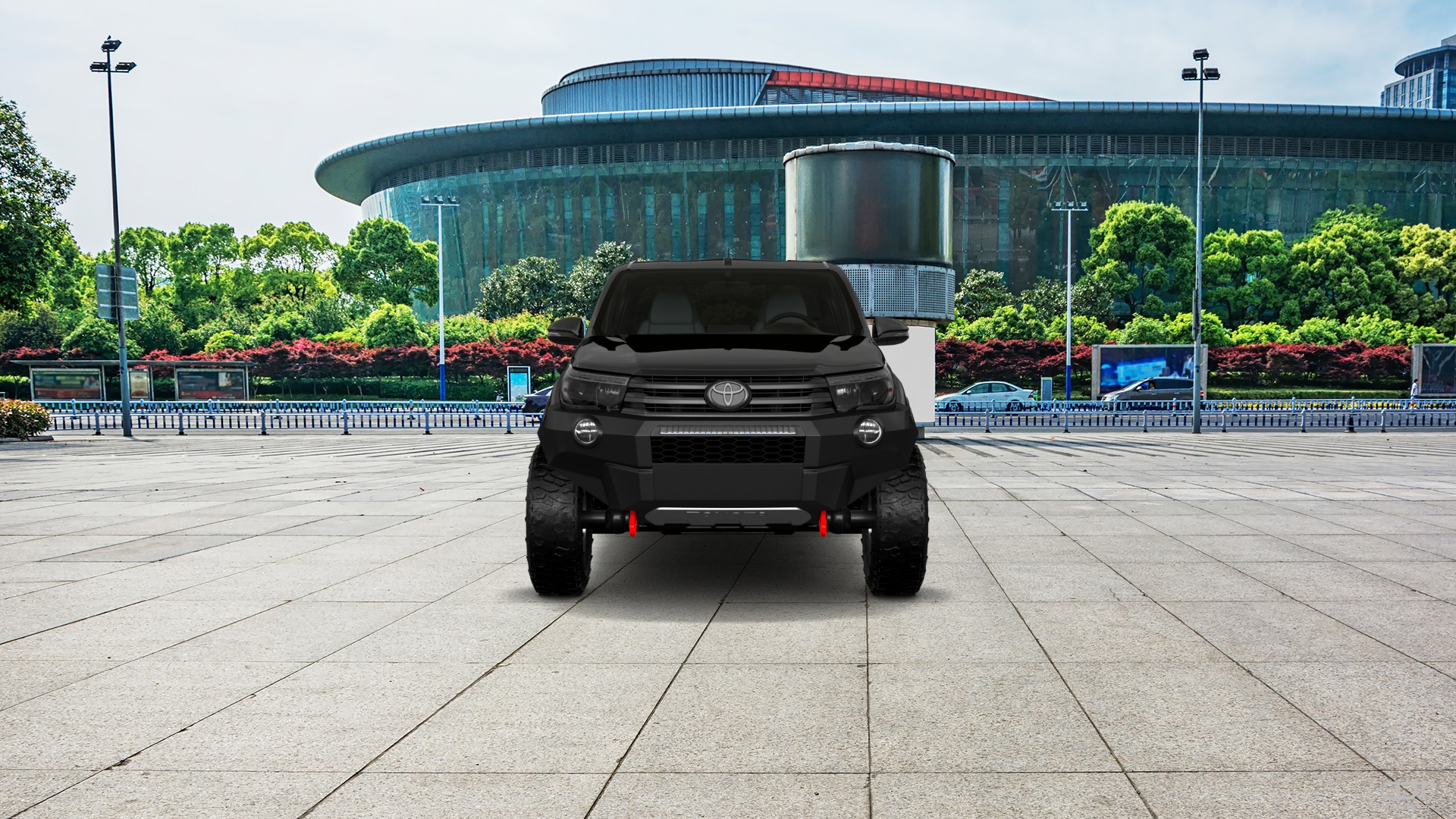 Toyota Hilux Double Cab 4 Door pickup truck 2015 tuning