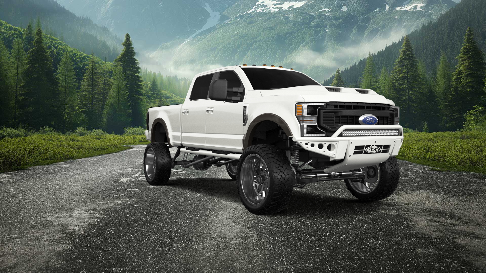 Ford F-250 4 Door pickup truck 2021