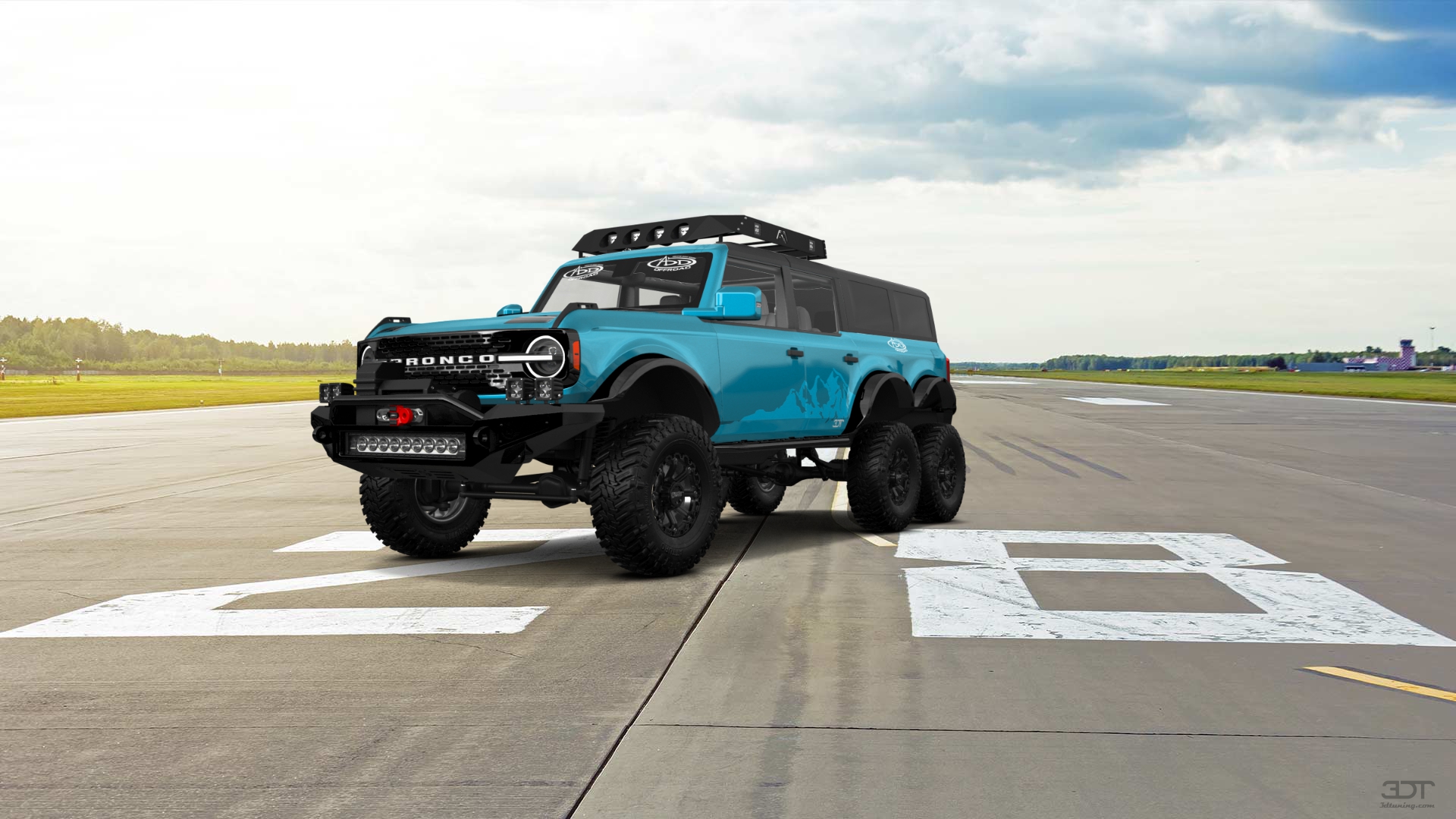 Ford Bronco 6X6 4 Door pickup truck 2021 tuning