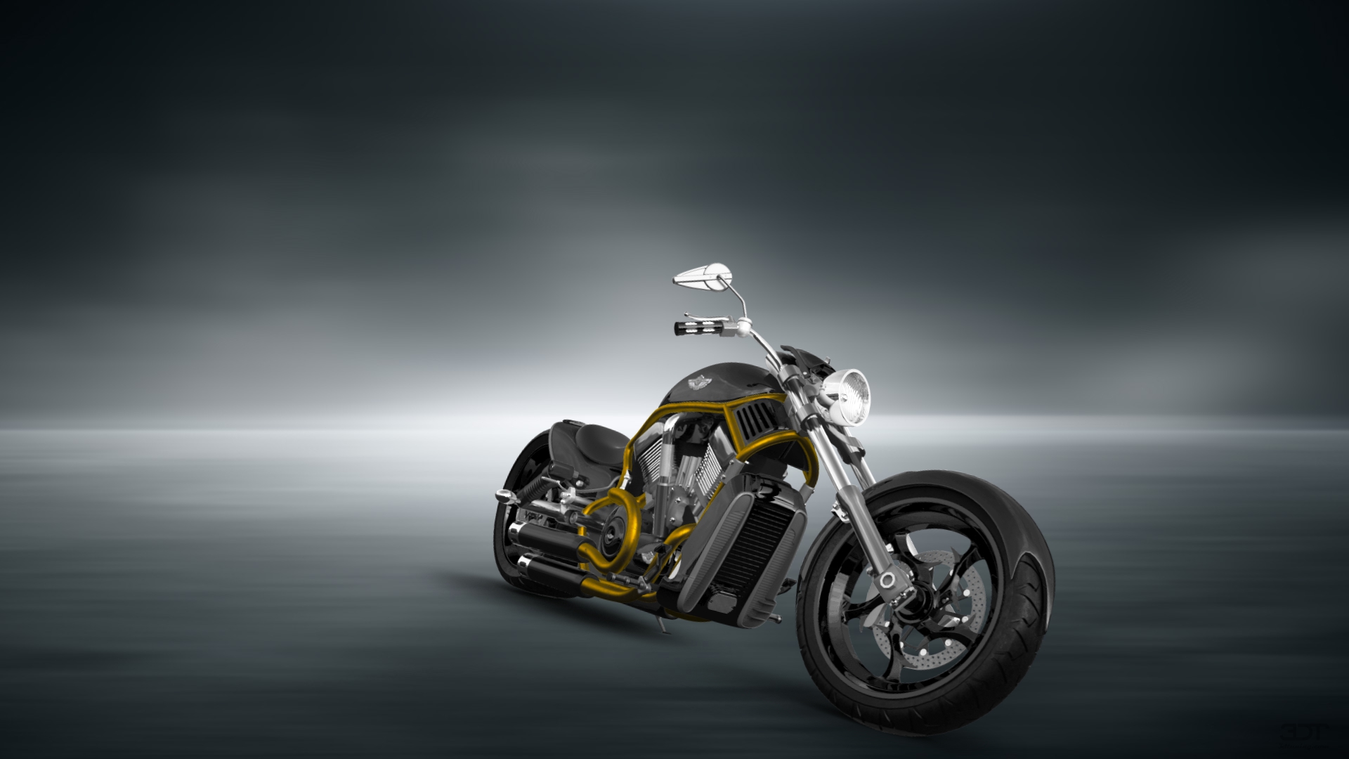 Harley-Davidson Custom Chopper Cruiser 2011