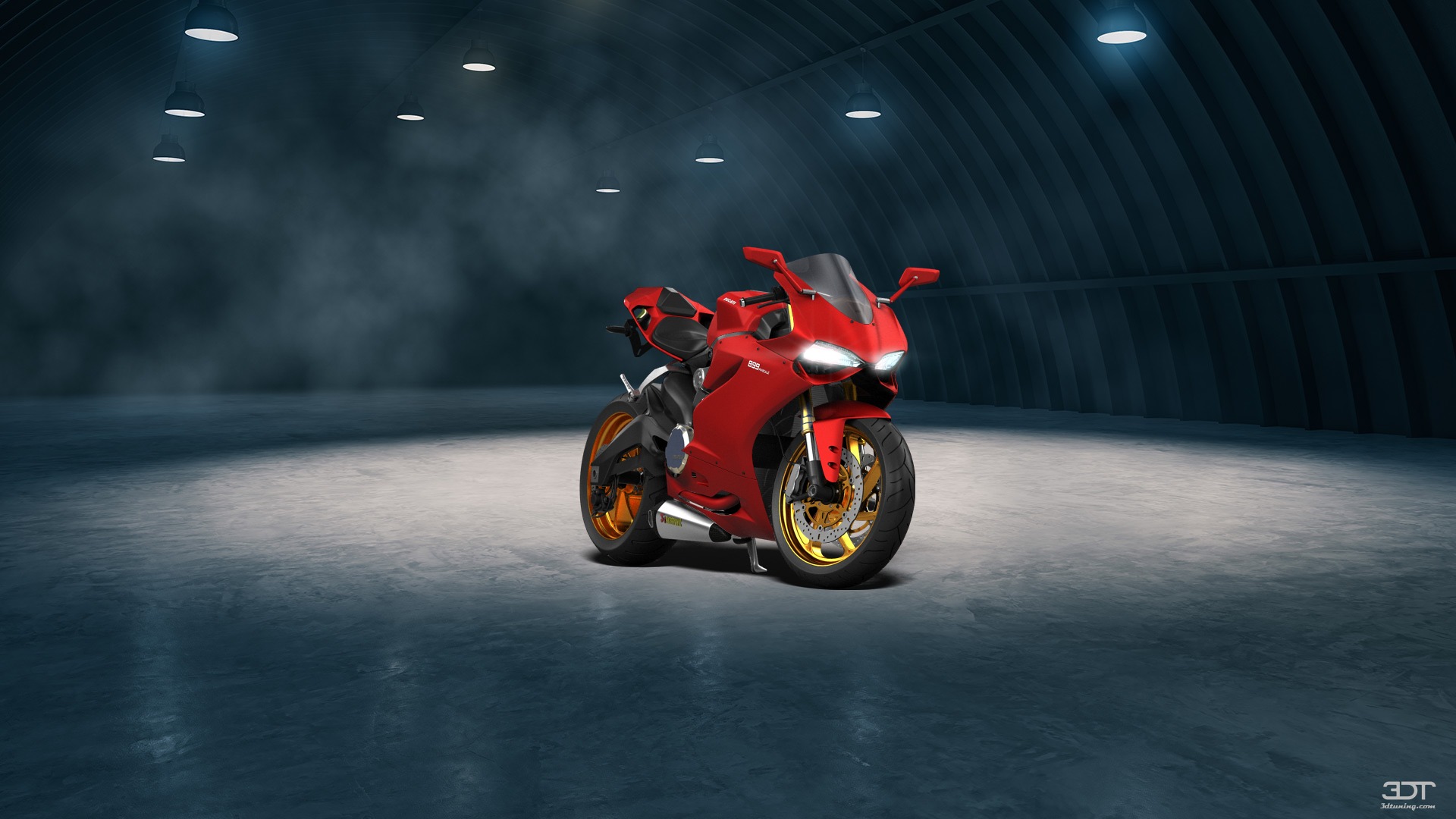 Ducati 899 Panigale Sport Bike 2015 tuning