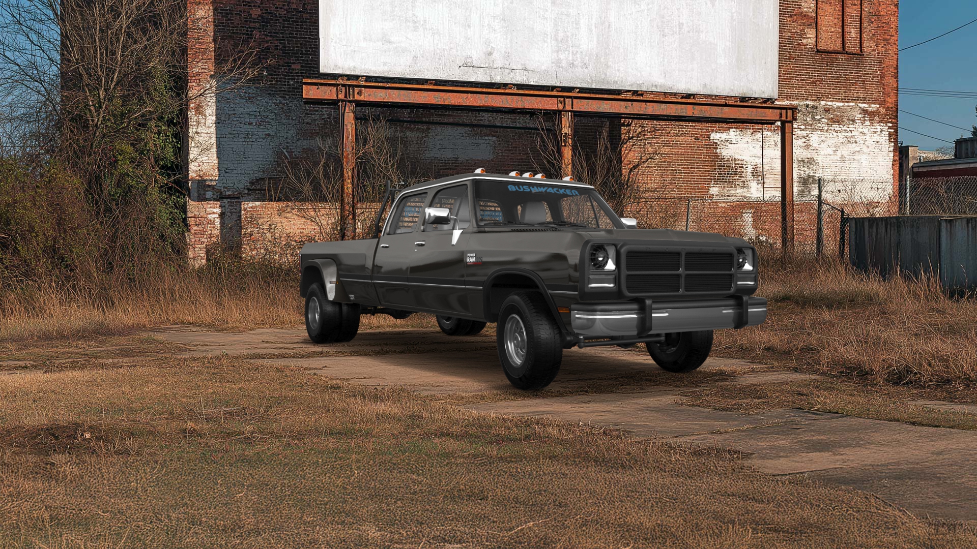 Dodge Ram 350 4 Door pickup truck 1991 tuning