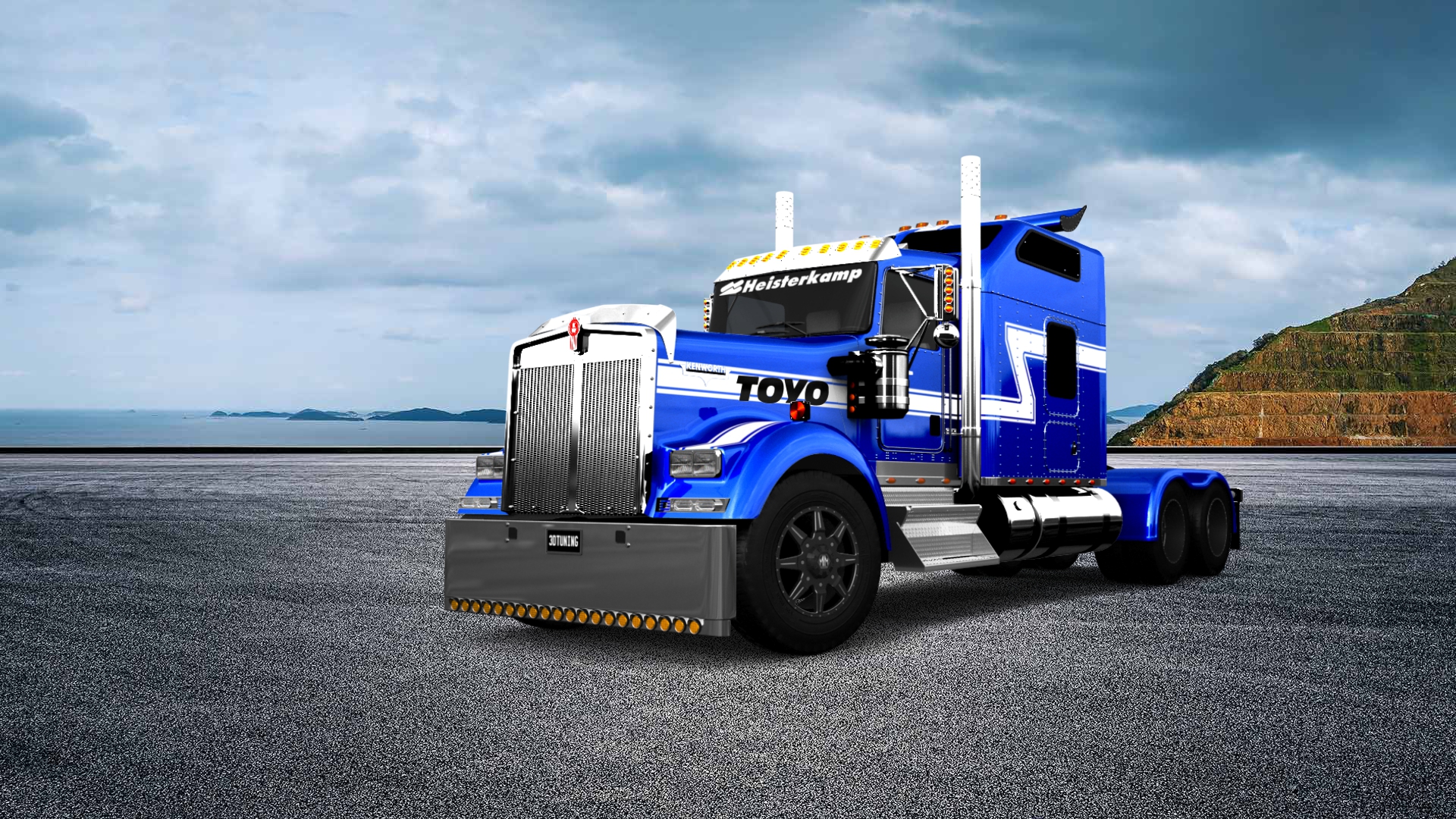 Kenworth W900 Sleeper Cab Truck 2015 tuning