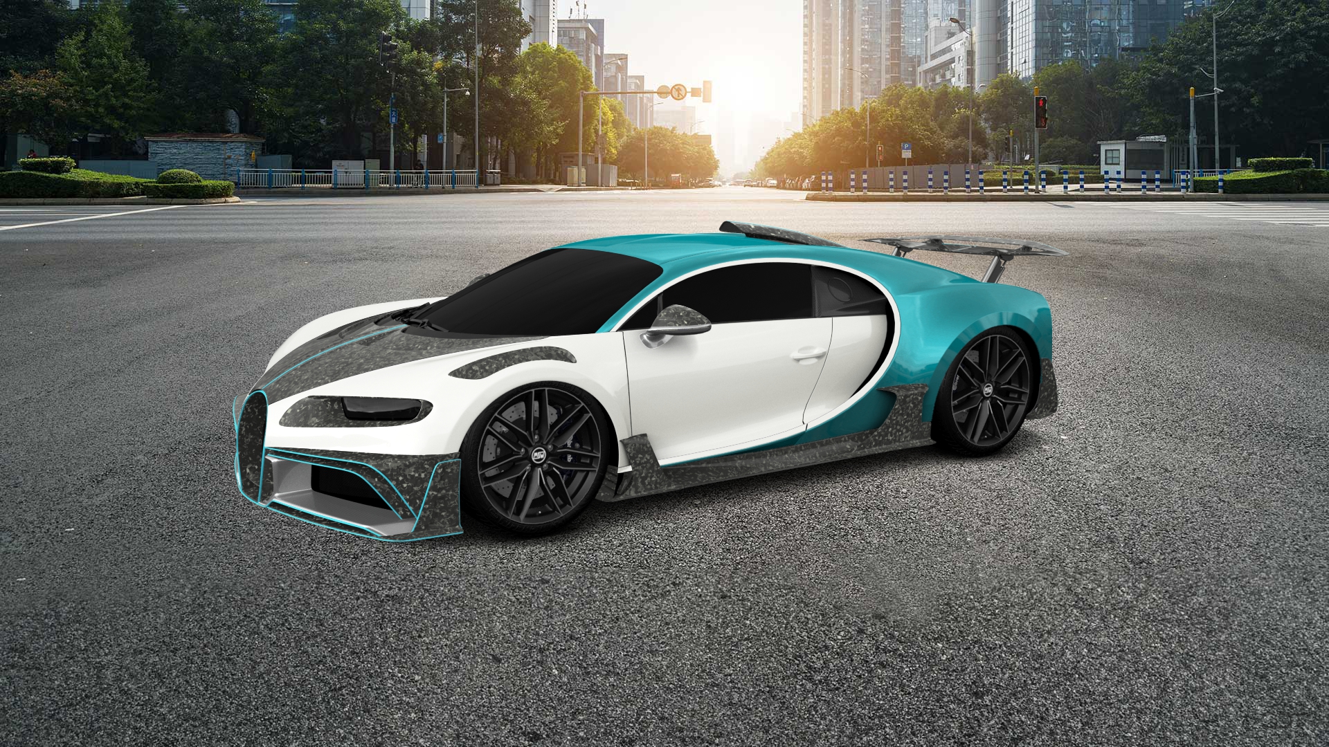 Bugatti Chiron 2 Door Coupe 2016 tuning