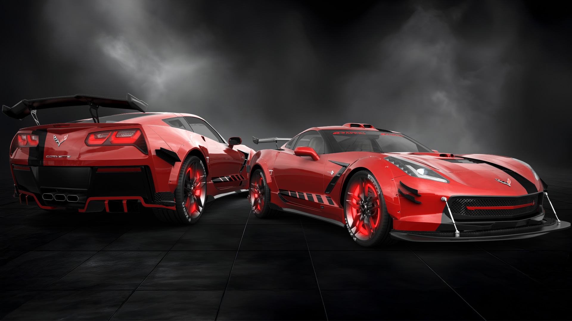 Chevrolet Corvette C7 2 Door Coupe 2015 tuning