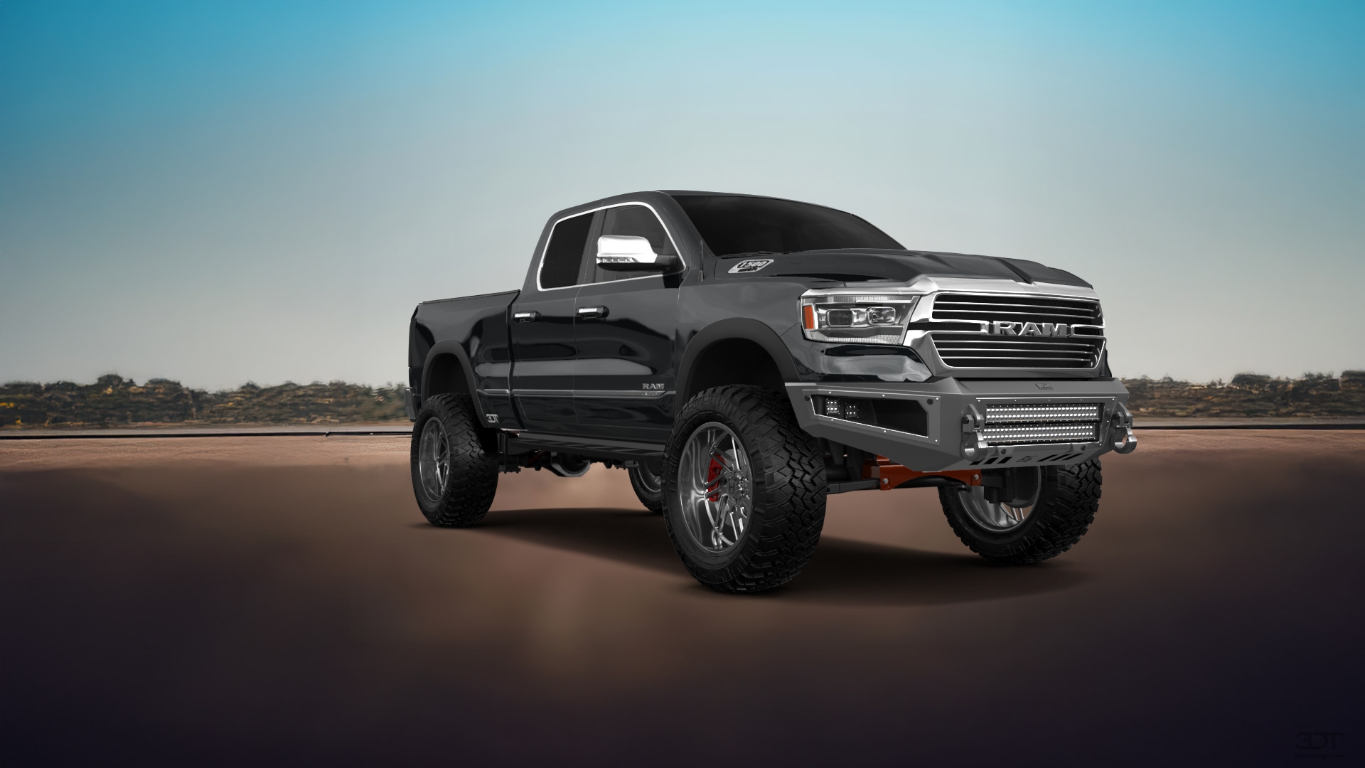 Dodge Ram 1500 Quad Cab 6.4' box 4 Door Truck 2019 tuning