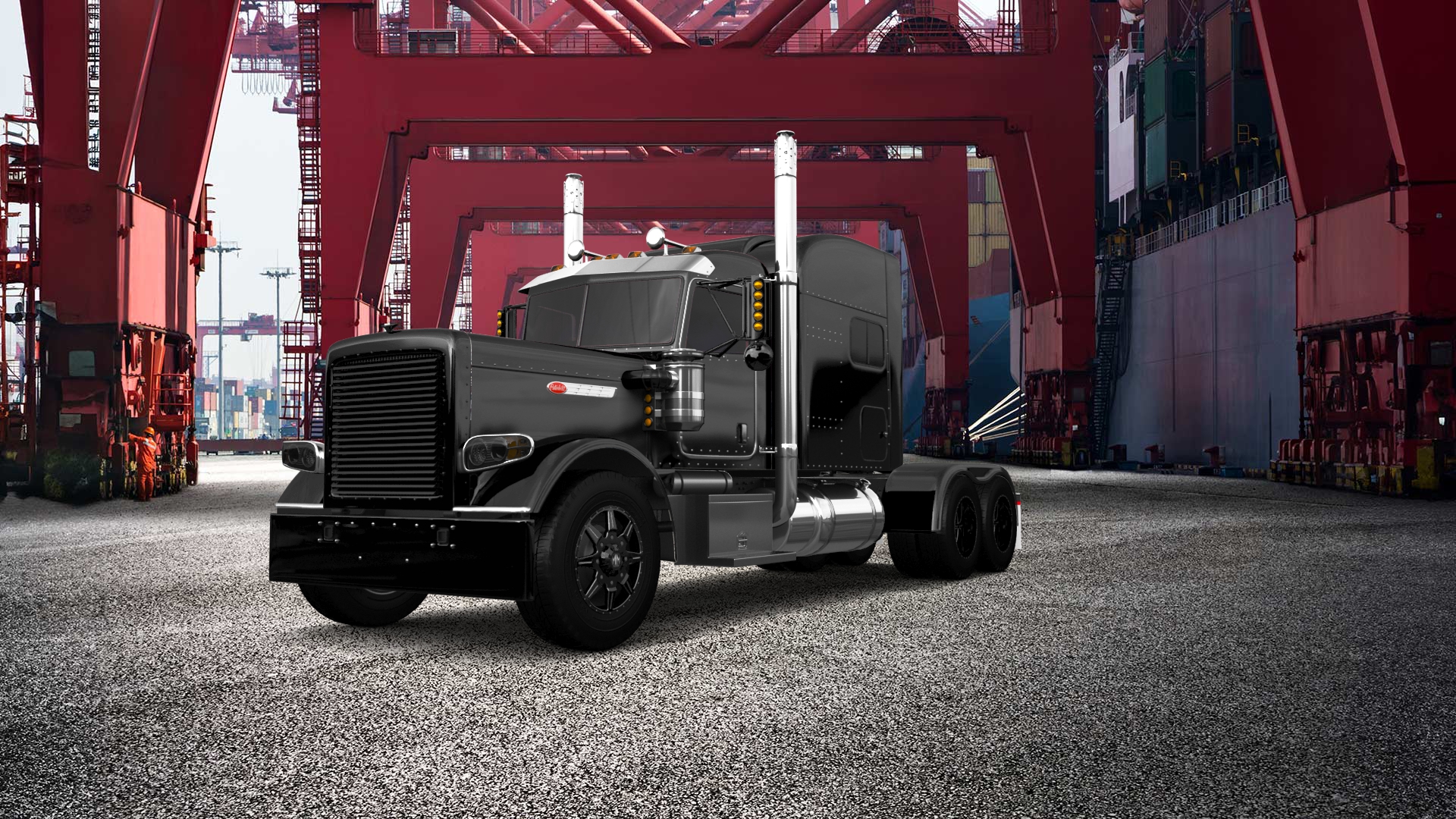 Peterbilt 389 Sleeper Cab Truck 2016