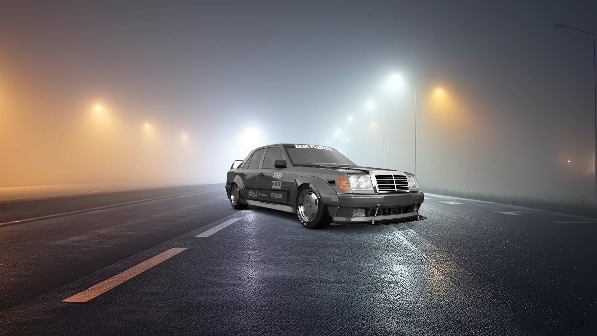 Mercedes E-Class Sedan 1984 tuning