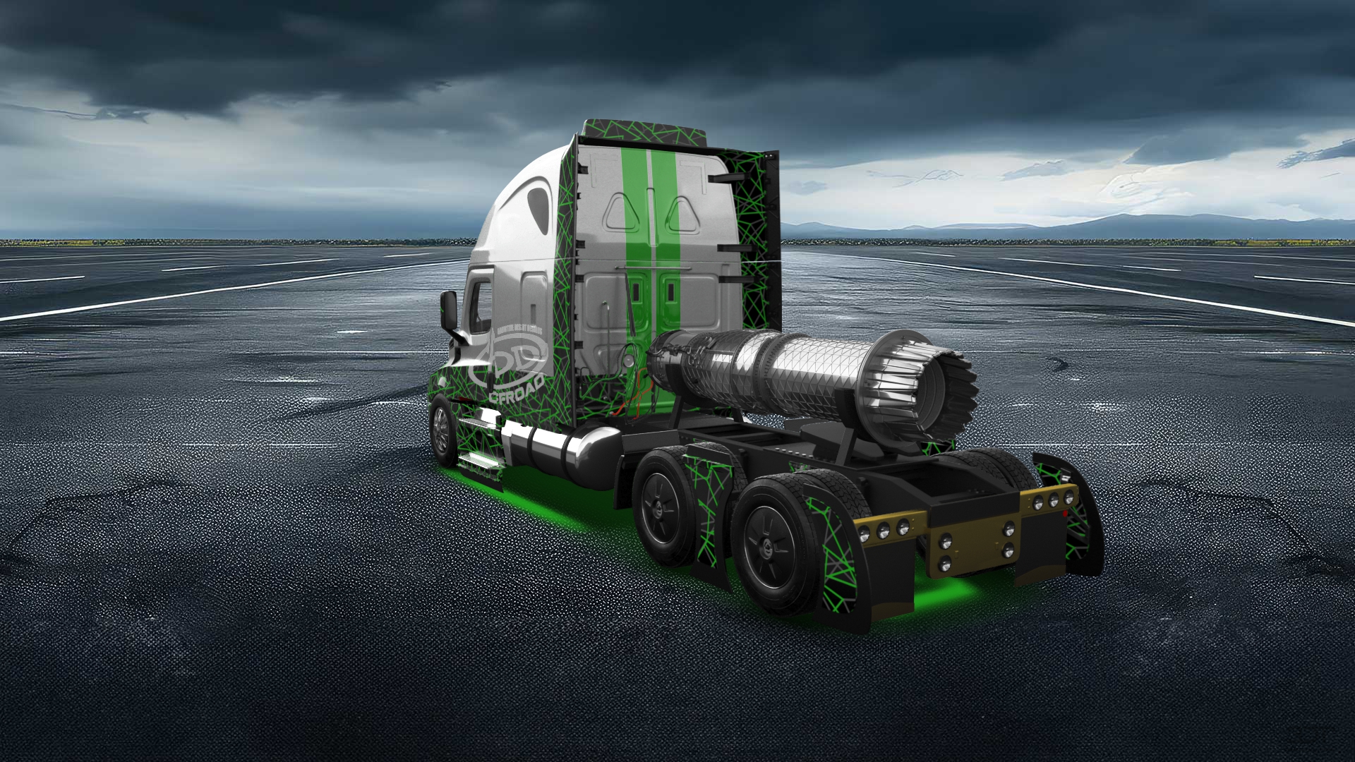 Freightliner Cascadia Sleeper Cab Truck 2018
