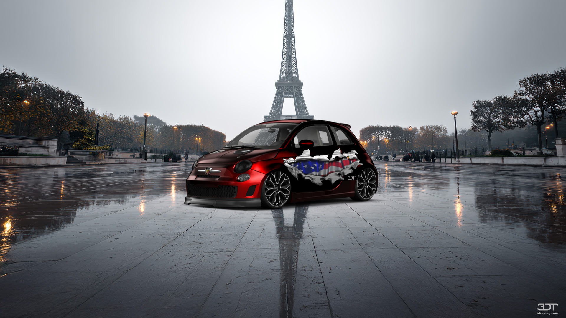 Fiat 500 Abarth 3 Door 2010 tuning