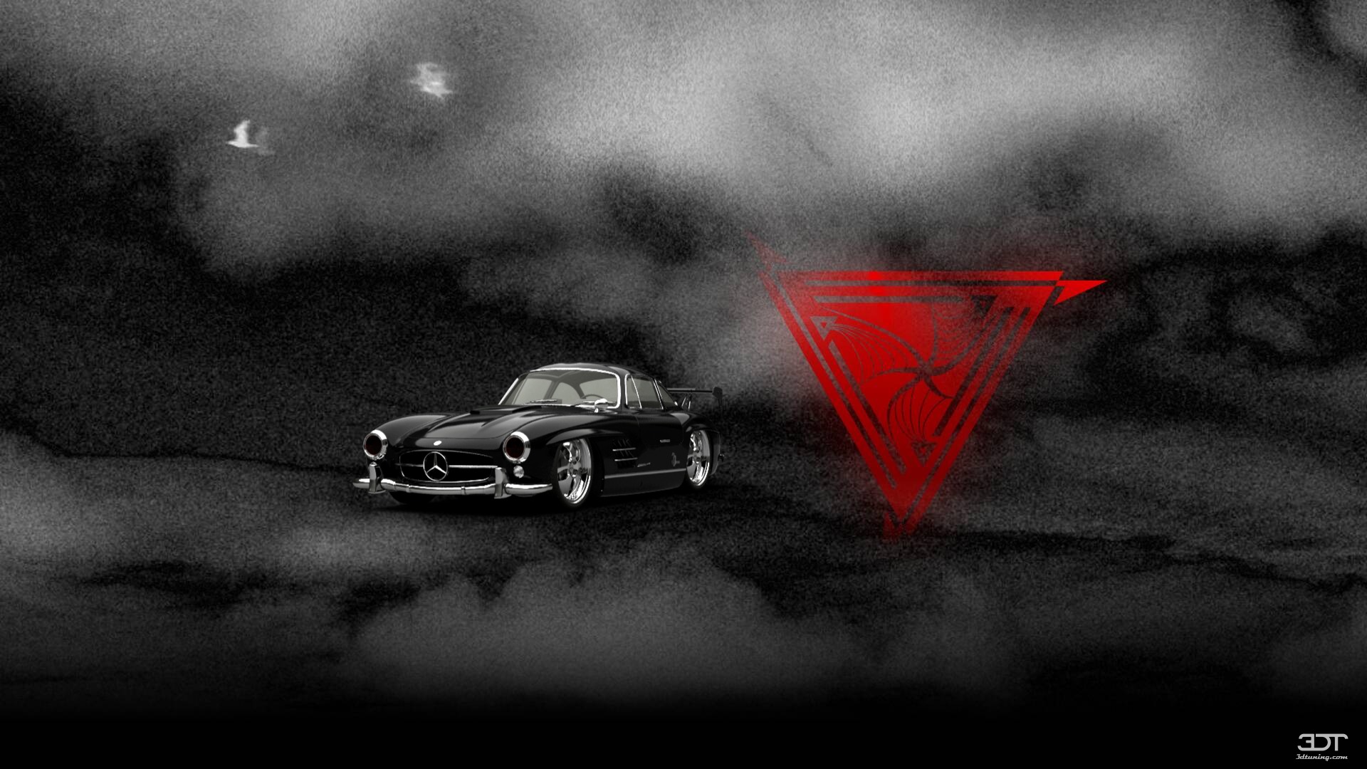 Tuning Mercedes 300SL Convertible 1954