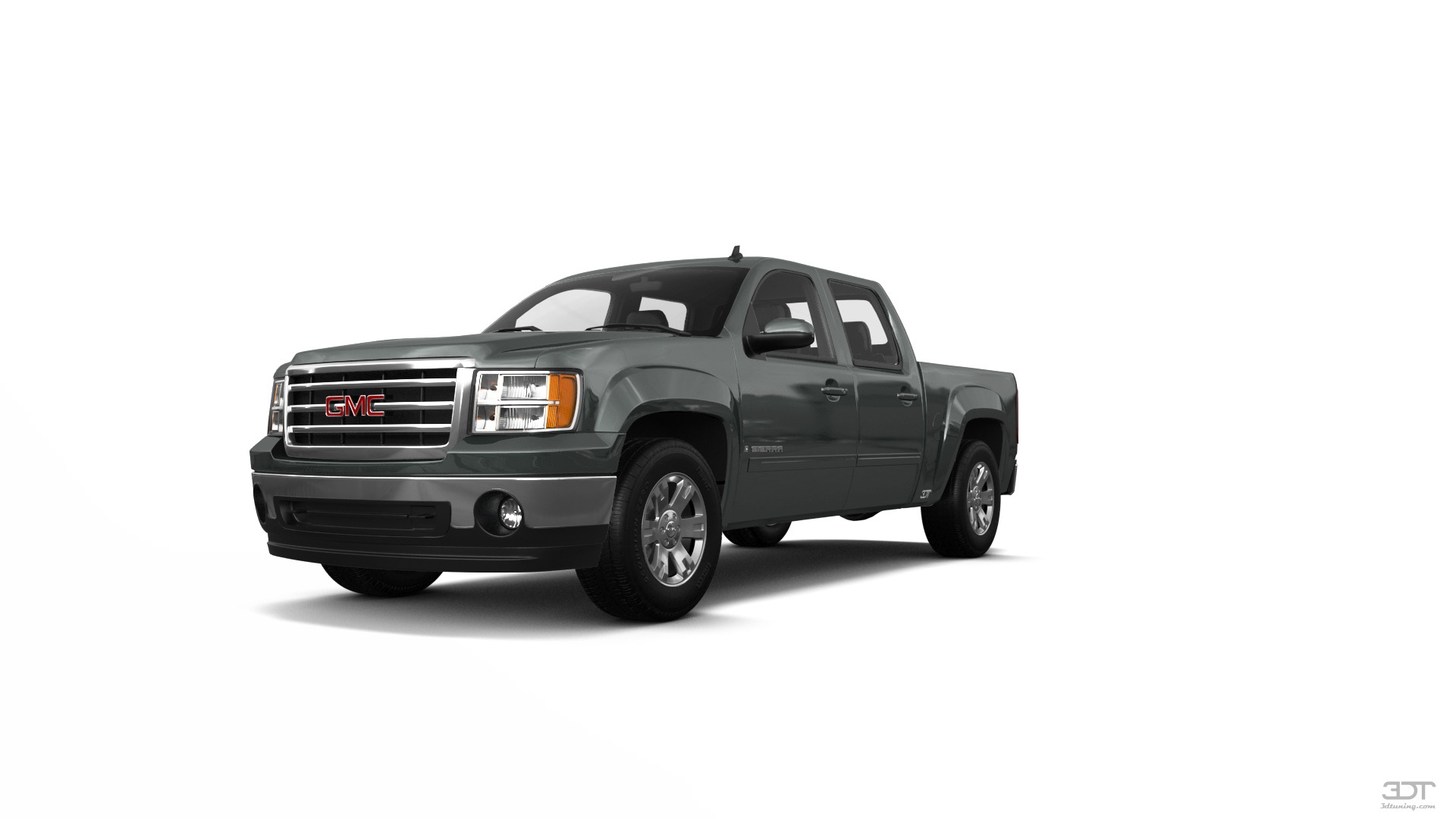 GMC Sierra 1500 Crew Cab 5.8 ft box 4 Door pickup truck 2007 tuning