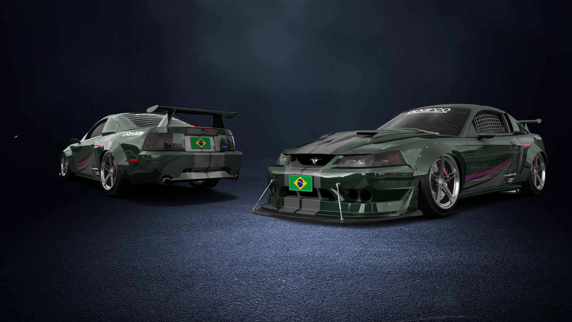 Ford Mustang 2 Door Coupe 2000 tuning