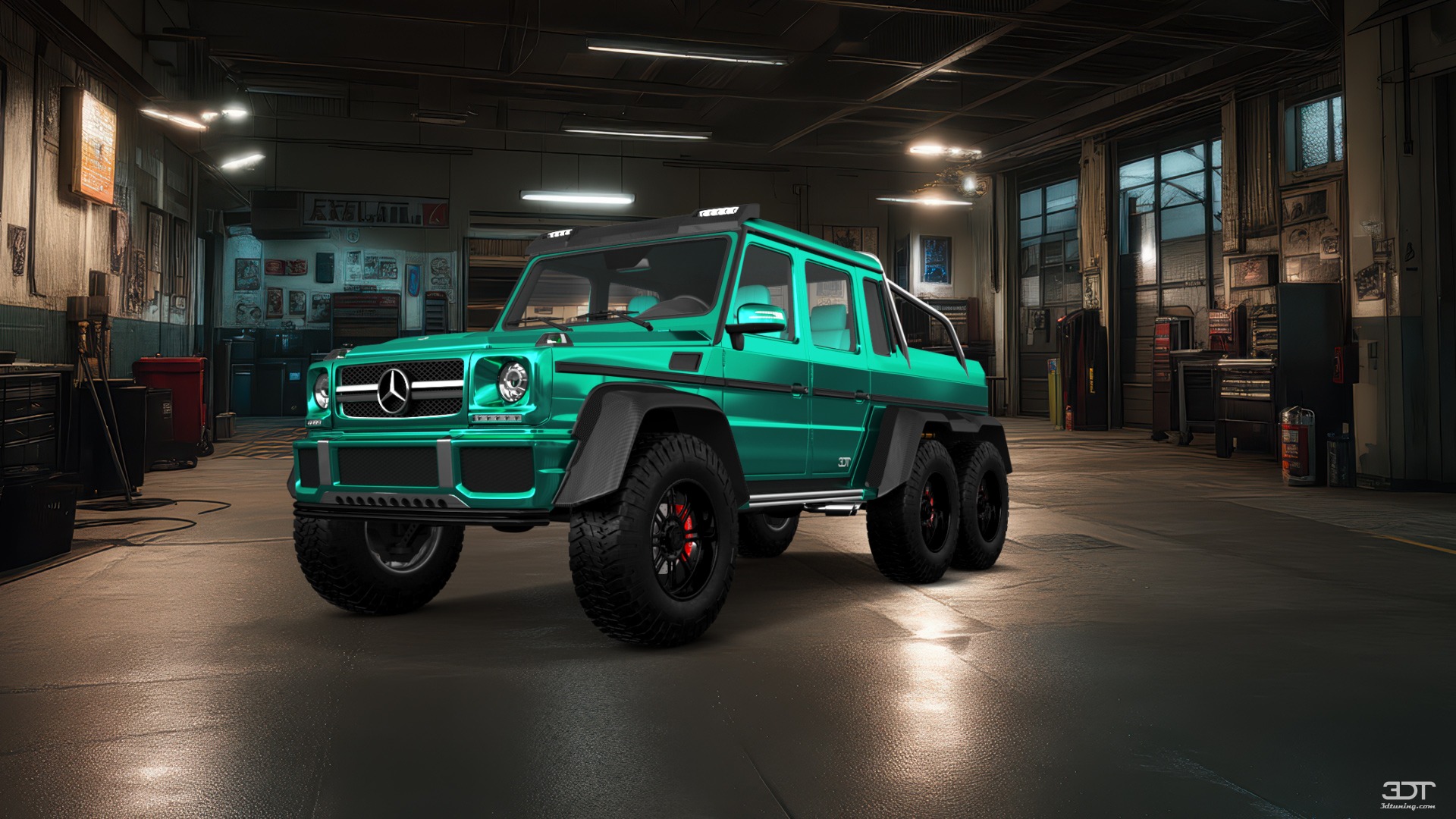 Mercedes G 63 AMG 6x6 4 Door pickup truck 2013 Images