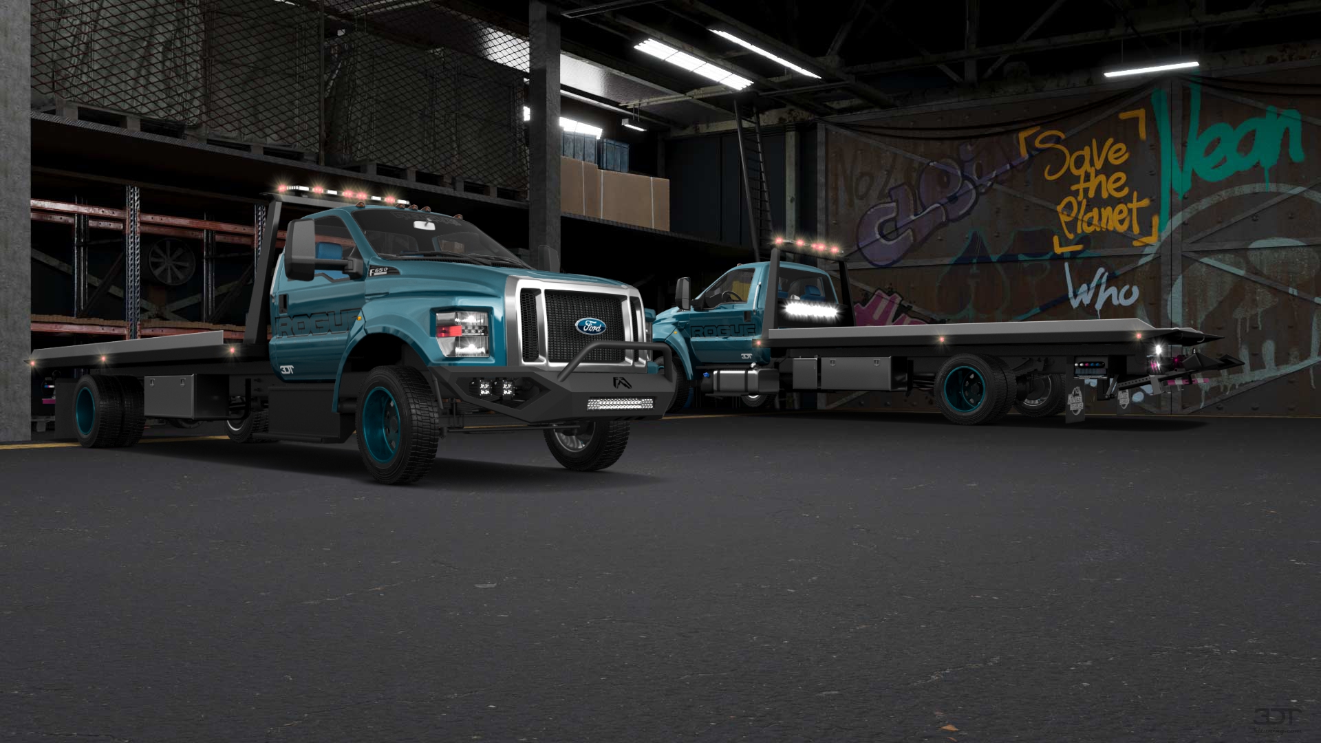 Ford F-650 Tow Truck Pickup 2016 tuning