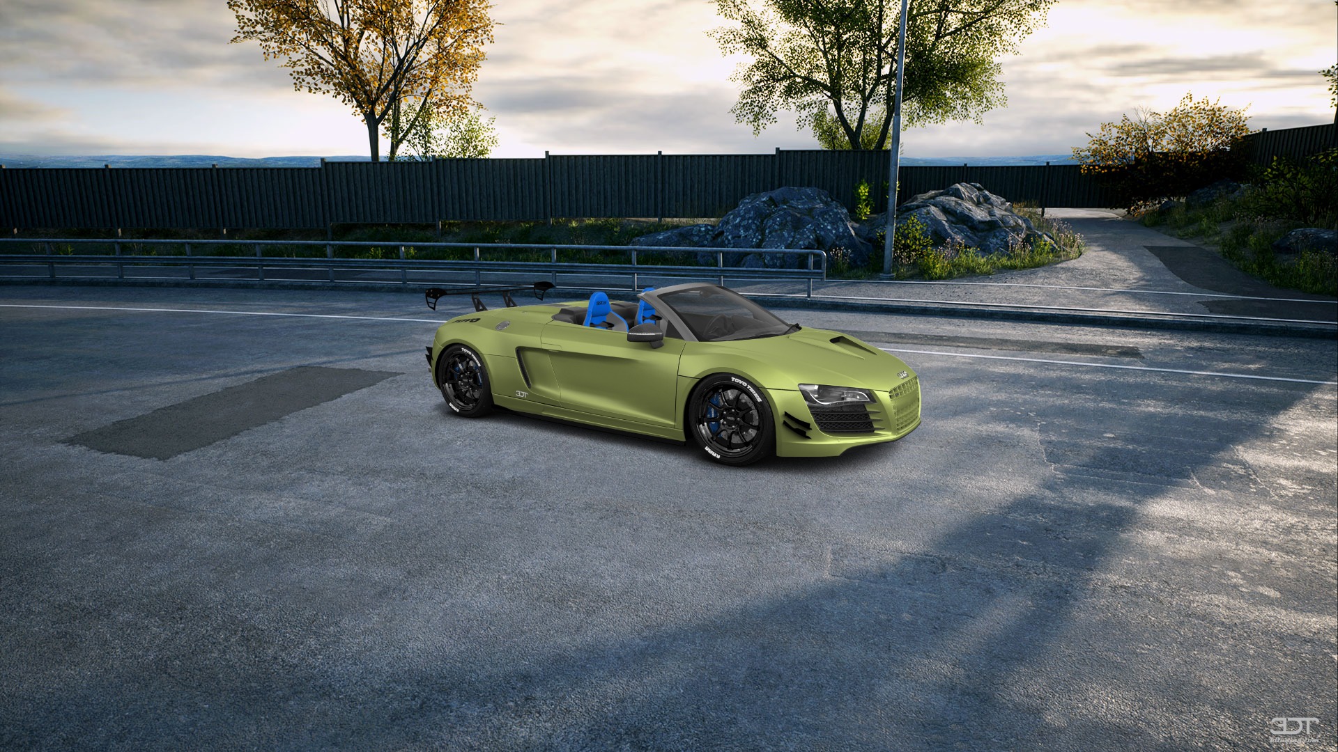 Audi R8 Spyder 2 Door Convertible 2008 Images