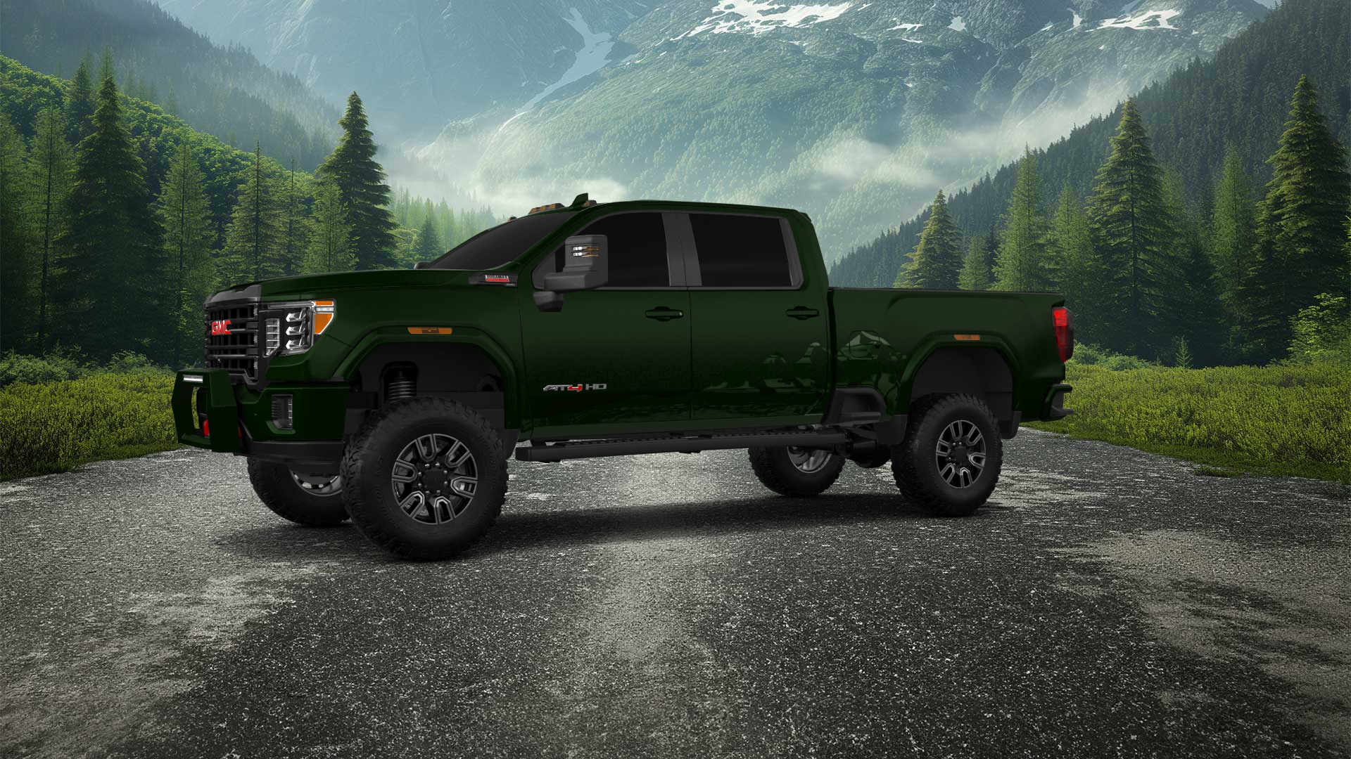 GMC Sierra 2500 HD 4 Door pickup truck 2020 tuning
