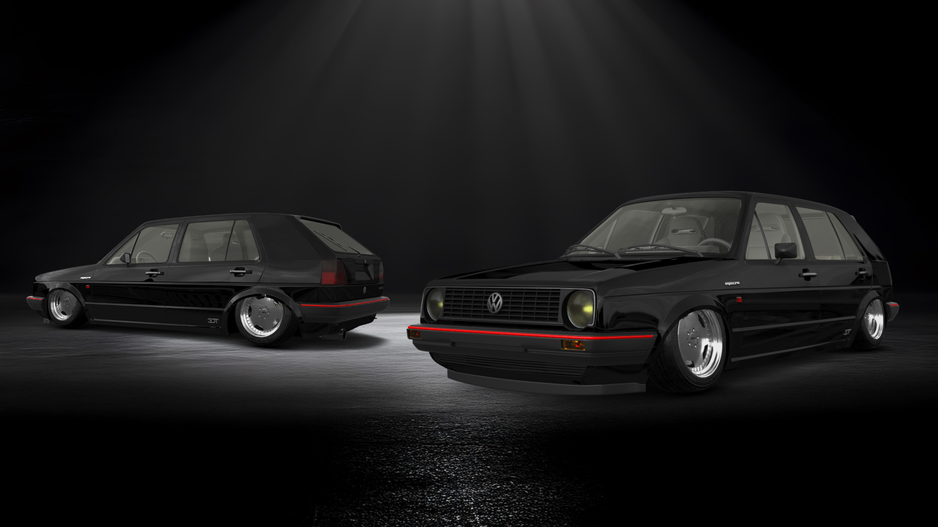 Volkswagen Golf Mk2 5 Door Hatchback 1983 tuning