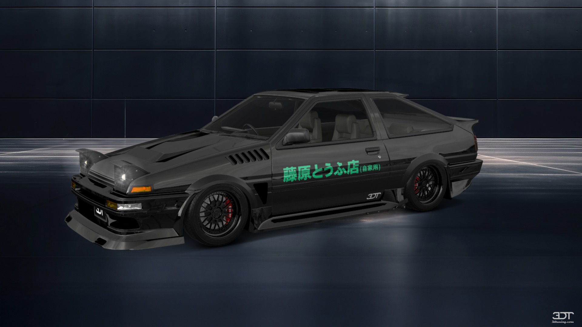 Toyota AE86 3 Door Hatchback 1985 tuning