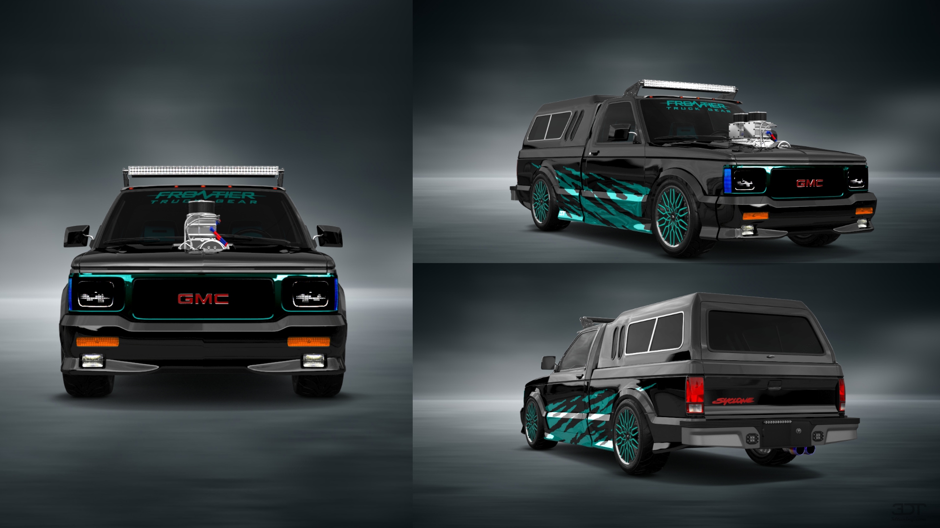 GMC Syclone 2 Door pickup truck 1991 tuning