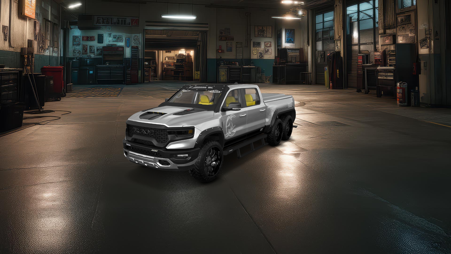 Dodge Ram Hennessey Mammoth 6X6 Truck 2021 tuning