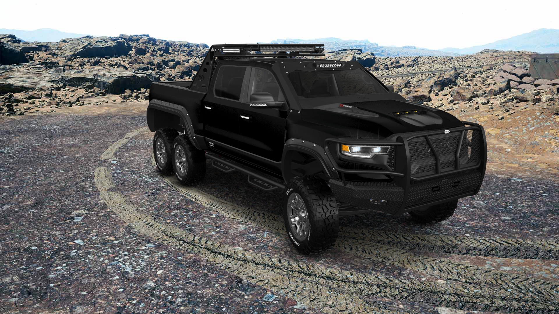 Dodge Ram Hennessey Mammoth 6X6 Truck 2021 tuning