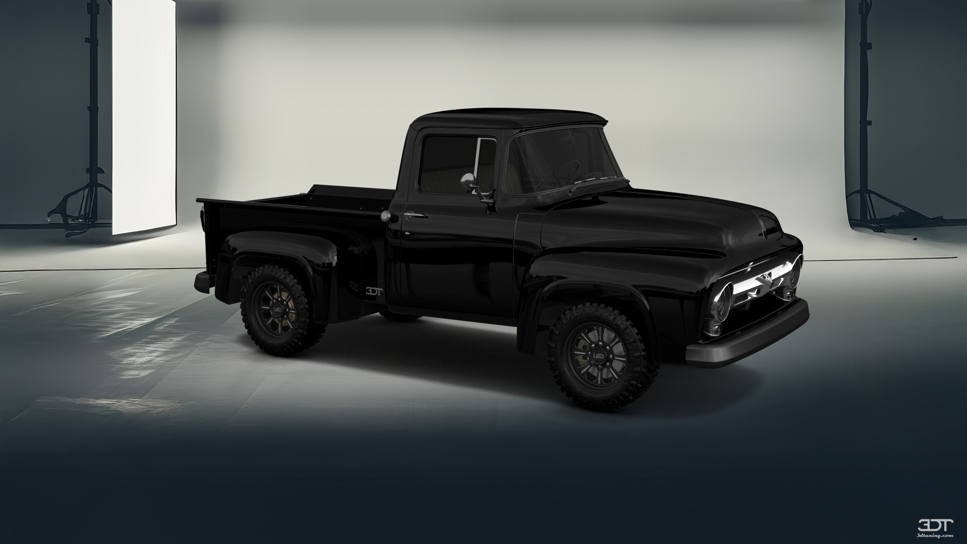 Ford F-100 2 Door truck 1956 tuning