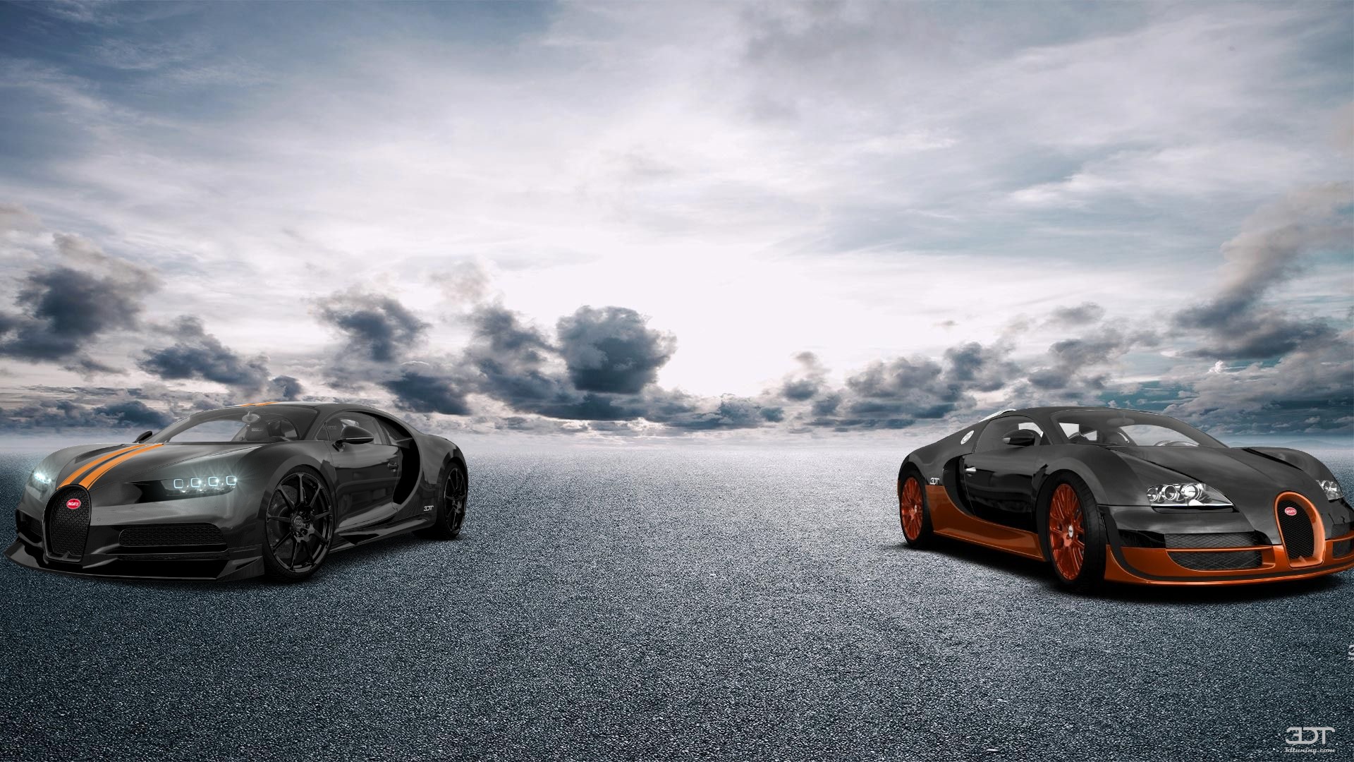 Bugatti Chiron 2 Door Coupe 2016 tuning