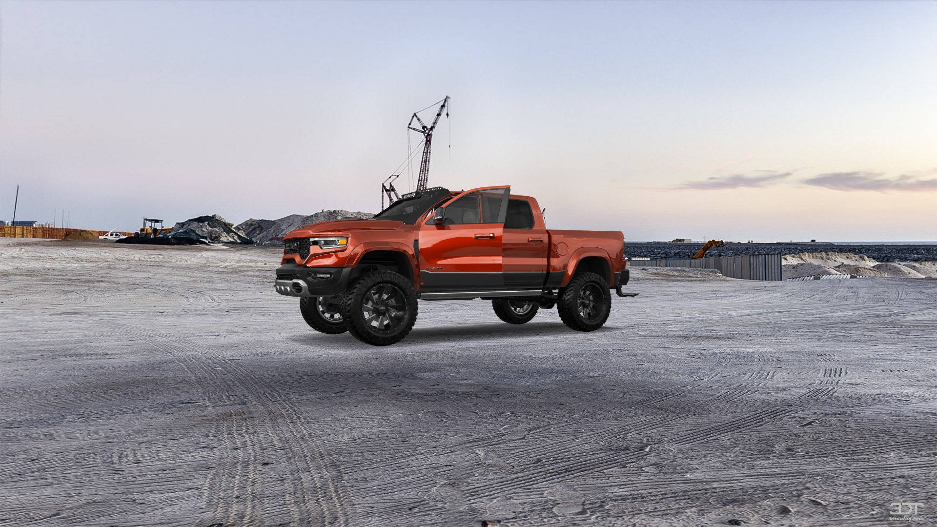 Dodge Ram 1500 TRX 4 Door pickup truck 2021 tuning