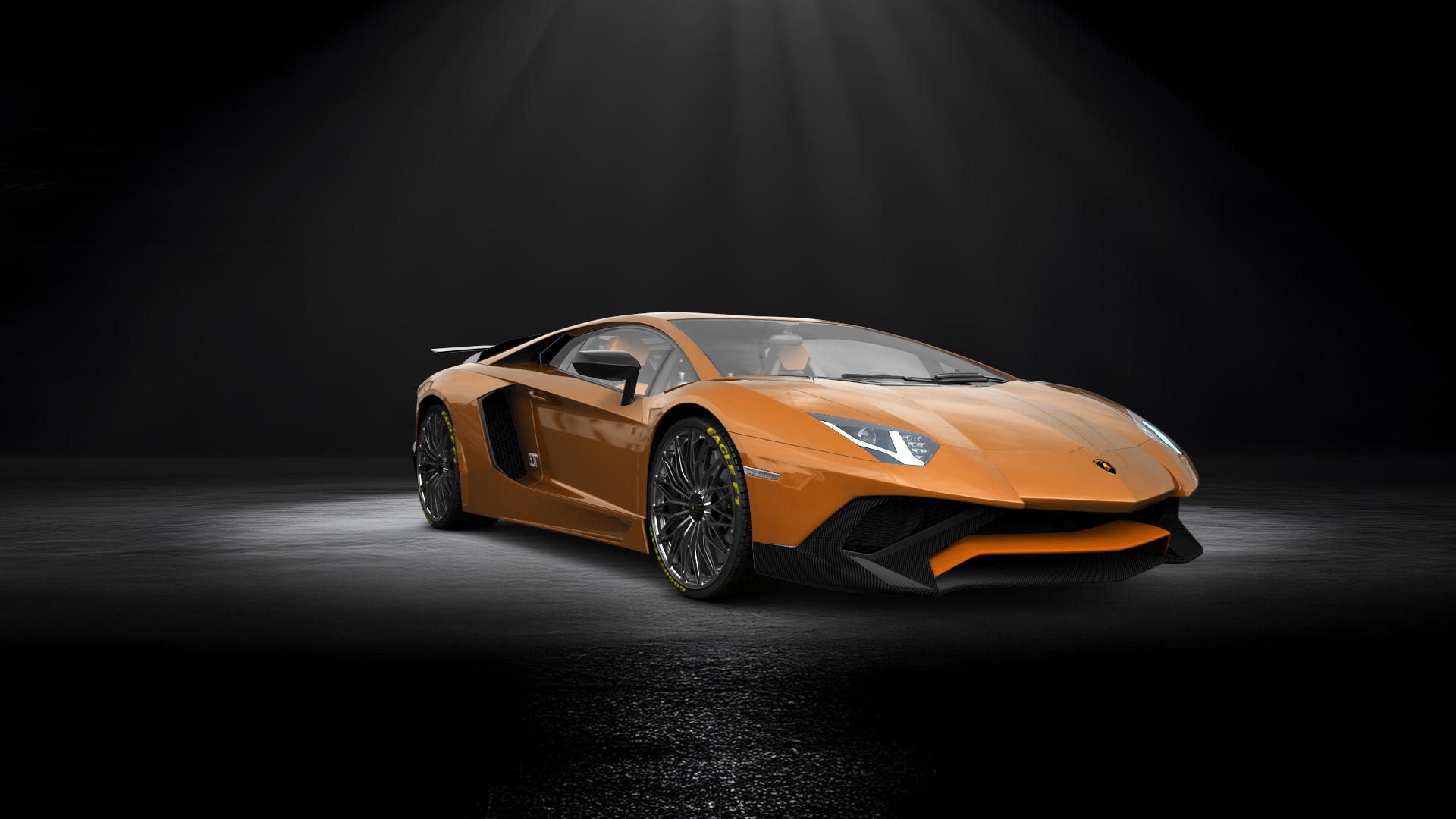 Lamborghini Aventador 2 Door Coupe 2012 tuning