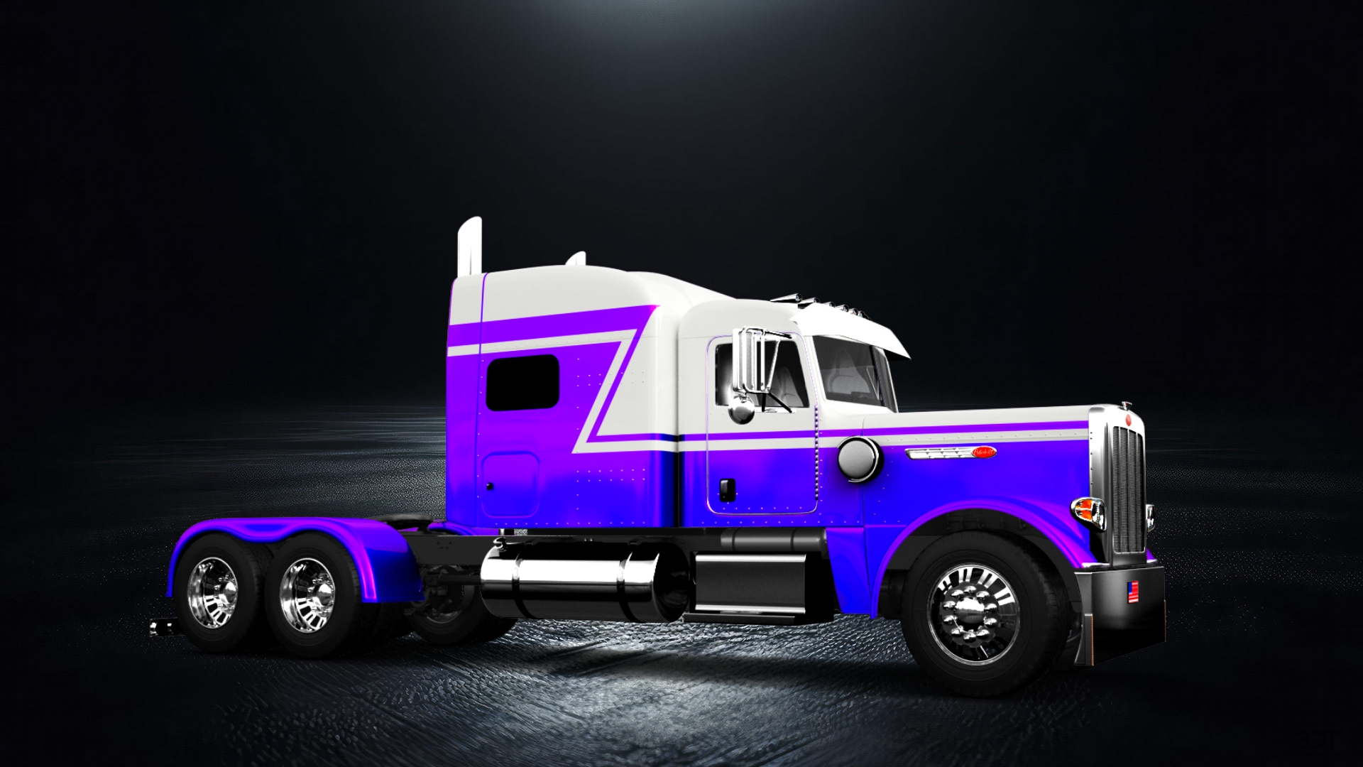 Peterbilt 389 Sleeper Cab Truck 2016