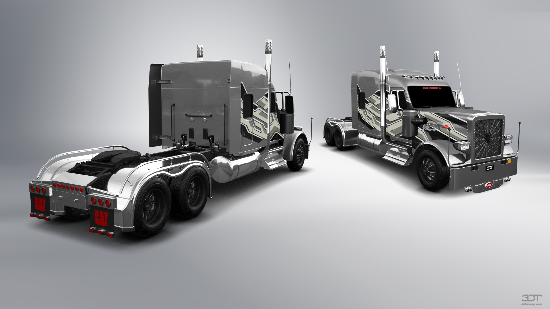 Peterbilt 589 Sleeper Cab Truck 2024 tuning